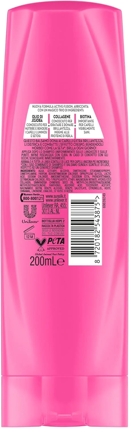 نرم کننده مو سانسیلک مدل Scintille Di Luce درخشش نور 200 میلی لیتر