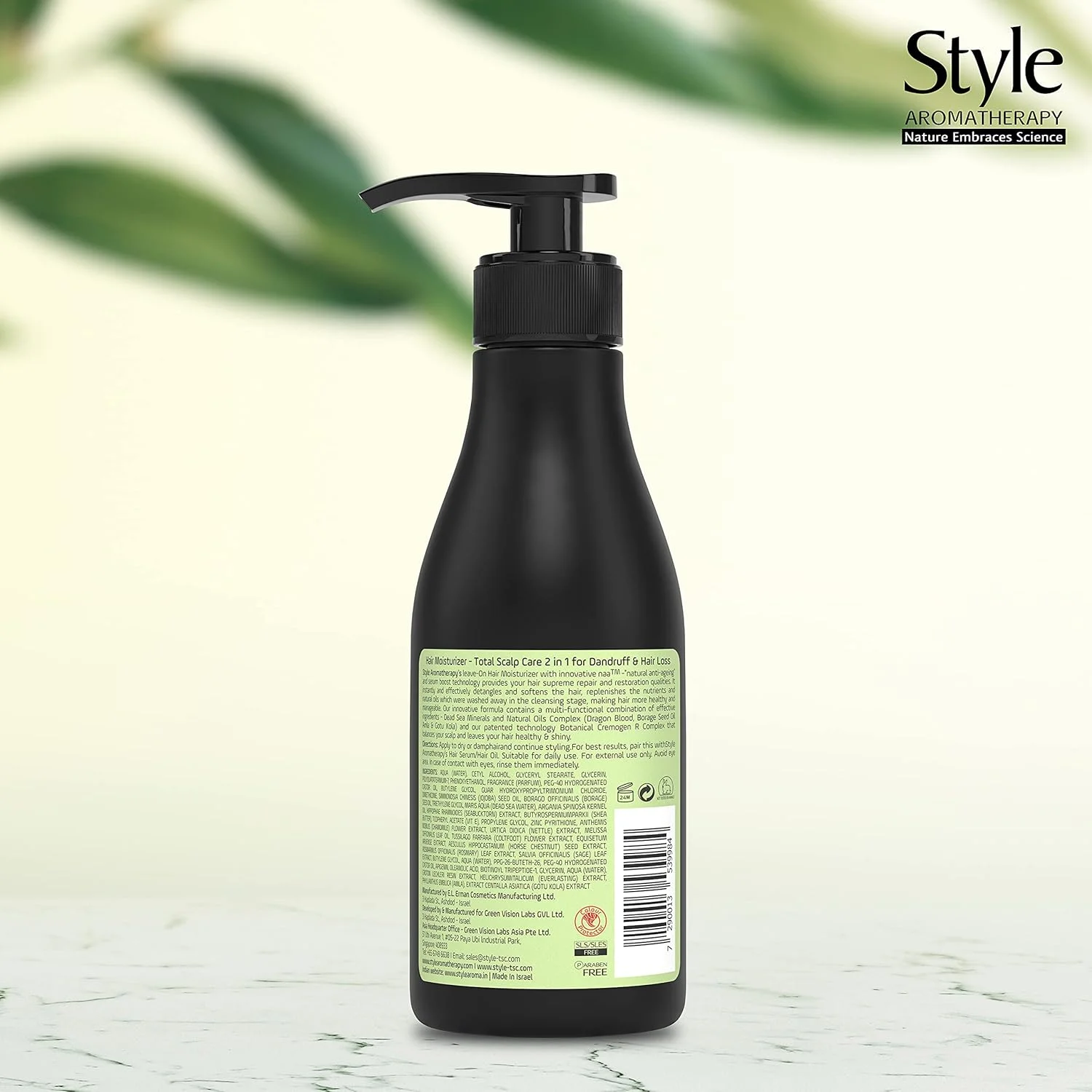 کرم مو مرطوب کننده بدون نیاز به آبکشی مراقبت کامل از پوست سر Style Aromatherapy Professional (مرطوب کننده، 100 میلی لیتر) کرم مو مرطوب کننده بدون نیاز به آبکشی مراقبت کامل از پوست سر Style Aromatherapy Professional (مرطوب کننده، 100 میلی لیتر)