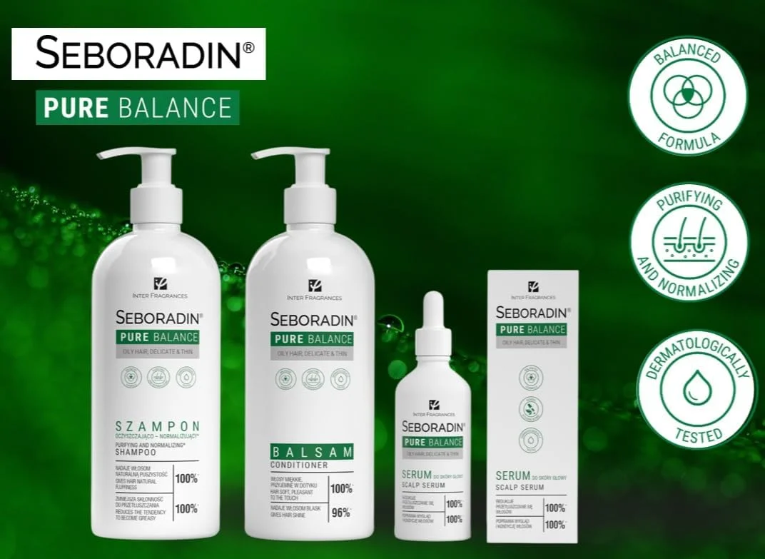 نرم کننده سبورادین برای موهای نازک و ظریف، نرم کننده مو برای موهای چرب، مرطوب کننده، صاف کننده، حاوی اینولین، روغن جوجوبا، گلیسیرین گیاهی، Pure Ballance، ۴۰۰ میلی لیتر نرم کننده سبورادین برای موهای نازک و ظریف، نرم کننده مو برای موهای چرب، مرطوب کننده، صاف کننده، حاوی اینولین، روغن جوجوبا، گلیسیرین گیاهی، Pure Ballance، ۴۰۰ میلی لیتر