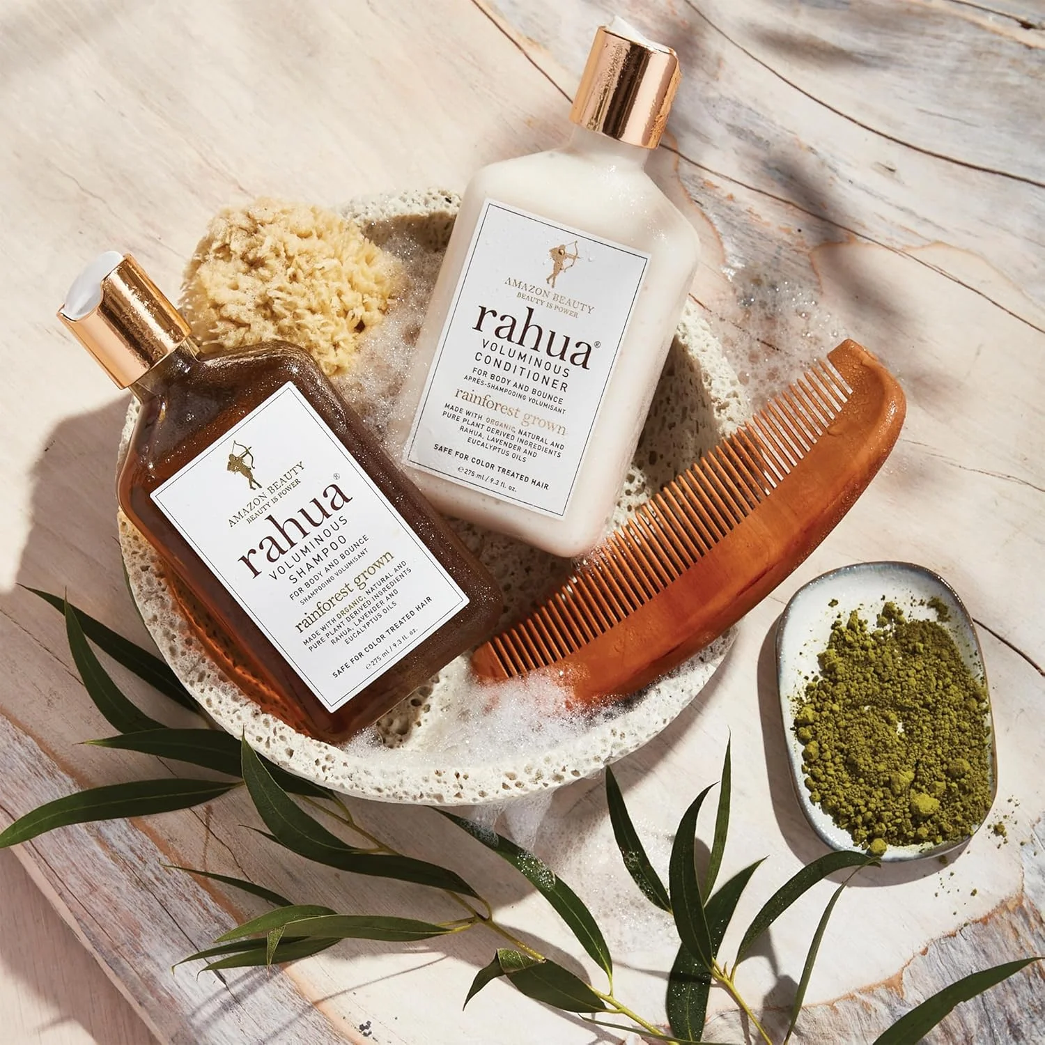 نرم کننده مو حجم دهنده Rahua، ۲۷۵ میلی لیتر، طبیعی، مواد مشتق شده از گیاهان، رایحه اسطوخودوس و اکالیپتوس، مراقبت از مو مرطوب کننده برای حجم، فرمول سبک وزن برای موهای ابریشمی و براق