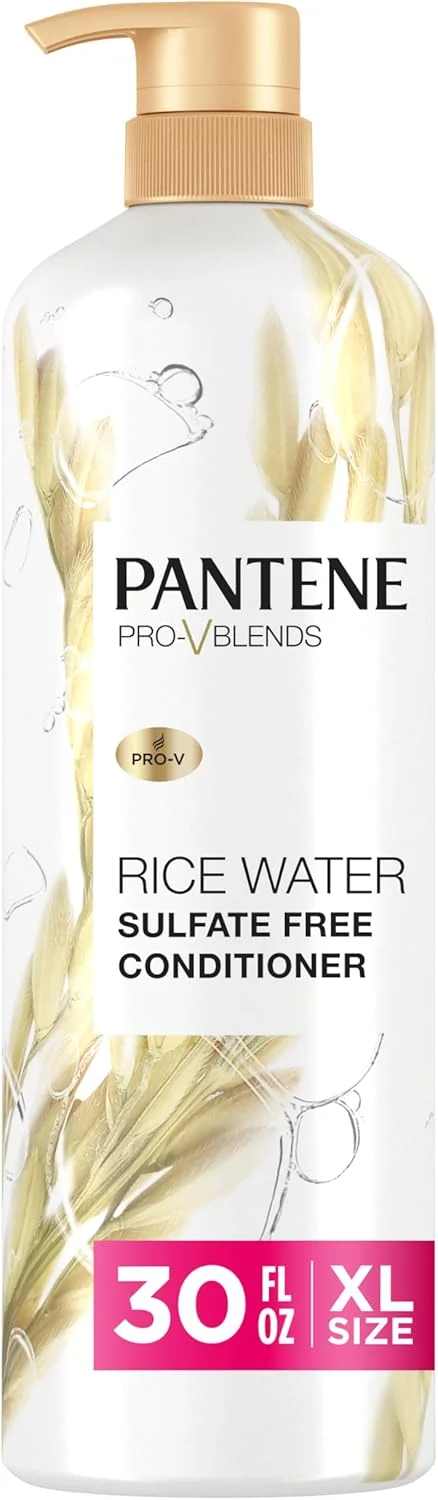 نرم کننده مو پنتن، حاوی آب برنج، محافظت از رشد طبیعی مو، حجم دهنده، مخصوص بانوان، غنی شده با ویتامین B5، ترکیب Pro-V، 850 گرم