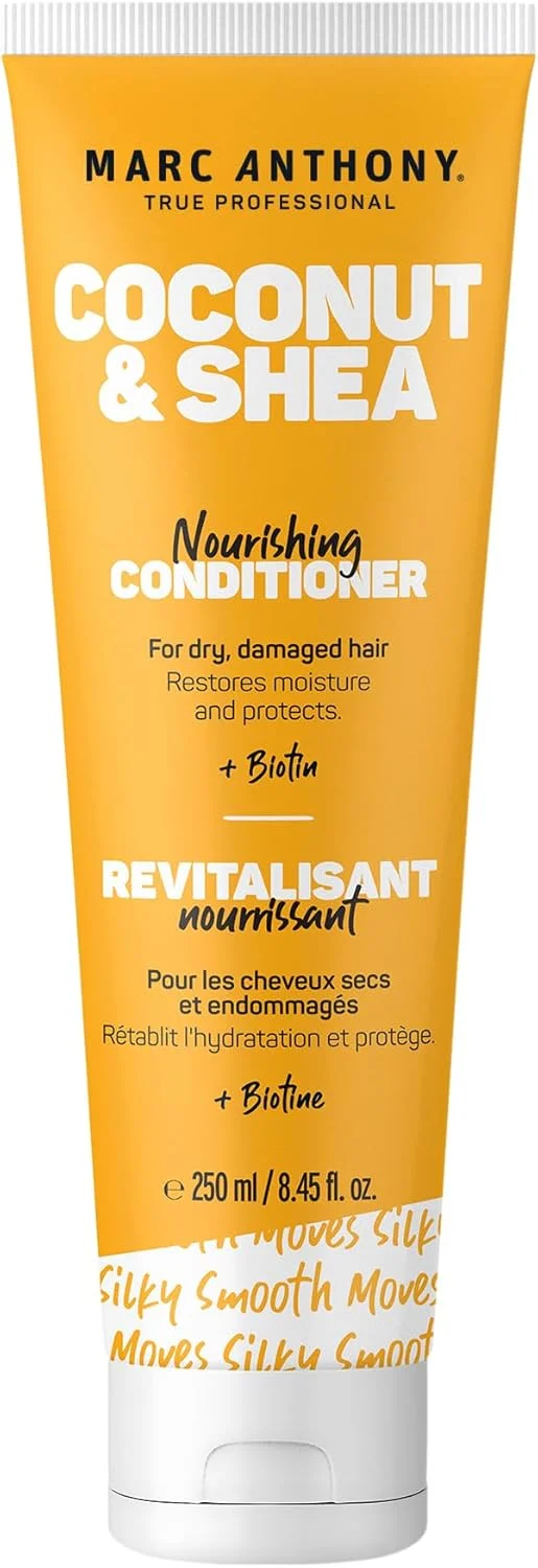 نرم کننده آبرسان روغن نارگیل فوق بکر 100% و شی باتر مارک آنتونی، 250 میلی لیتر نرم کننده آبرسان روغن نارگیل فوق بکر 100% و شی باتر مارک آنتونی، 250 میلی لیتر