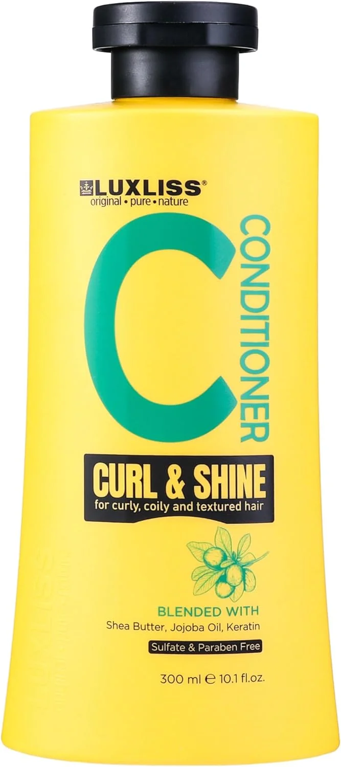 نرم کننده موی فر، چرب و بافت دار لوکسلیس مدل Curl & Shine حجم 300 میلی لیتر نرم کننده موی فر، چرب و بافت دار لوکسلیس مدل Curl & Shine حجم 300 میلی لیتر