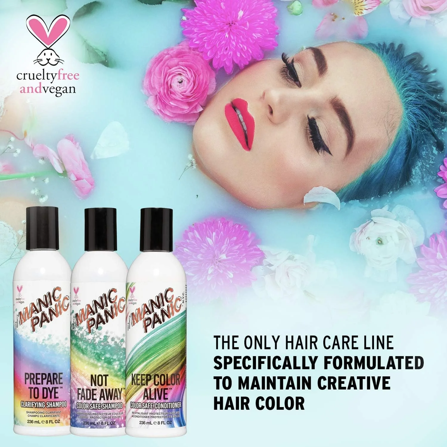 نرم کننده موهای رنگ شده مانیك پانیک Keep Color Alive - بدون سولفات و پارابن - وگان و بدون تست حیوانی، مرطوب کننده و حجم دهنده - حاوی کینوا و شی باتر برای ترمیم موهای آسیب دیده (236 میلی لیتر) نرم کننده موهای رنگ شده مانیك پانیک Keep Color Alive - بدون سولفات و پارابن - وگان و بدون تست حیوانی، مرطوب کننده و حجم دهنده - حاوی کینوا و شی باتر برای ترمیم موهای آسیب دیده (236 میلی لیتر)