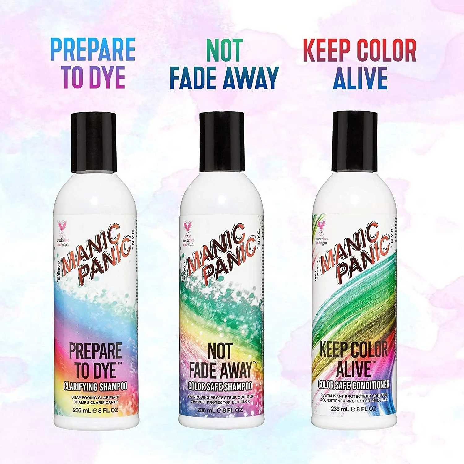 نرم کننده موهای رنگ شده مانیك پانیک Keep Color Alive - بدون سولفات و پارابن - وگان و بدون تست حیوانی، مرطوب کننده و حجم دهنده - حاوی کینوا و شی باتر برای ترمیم موهای آسیب دیده (236 میلی لیتر) نرم کننده موهای رنگ شده مانیك پانیک Keep Color Alive - بدون سولفات و پارابن - وگان و بدون تست حیوانی، مرطوب کننده و حجم دهنده - حاوی کینوا و شی باتر برای ترمیم موهای آسیب دیده (236 میلی لیتر)