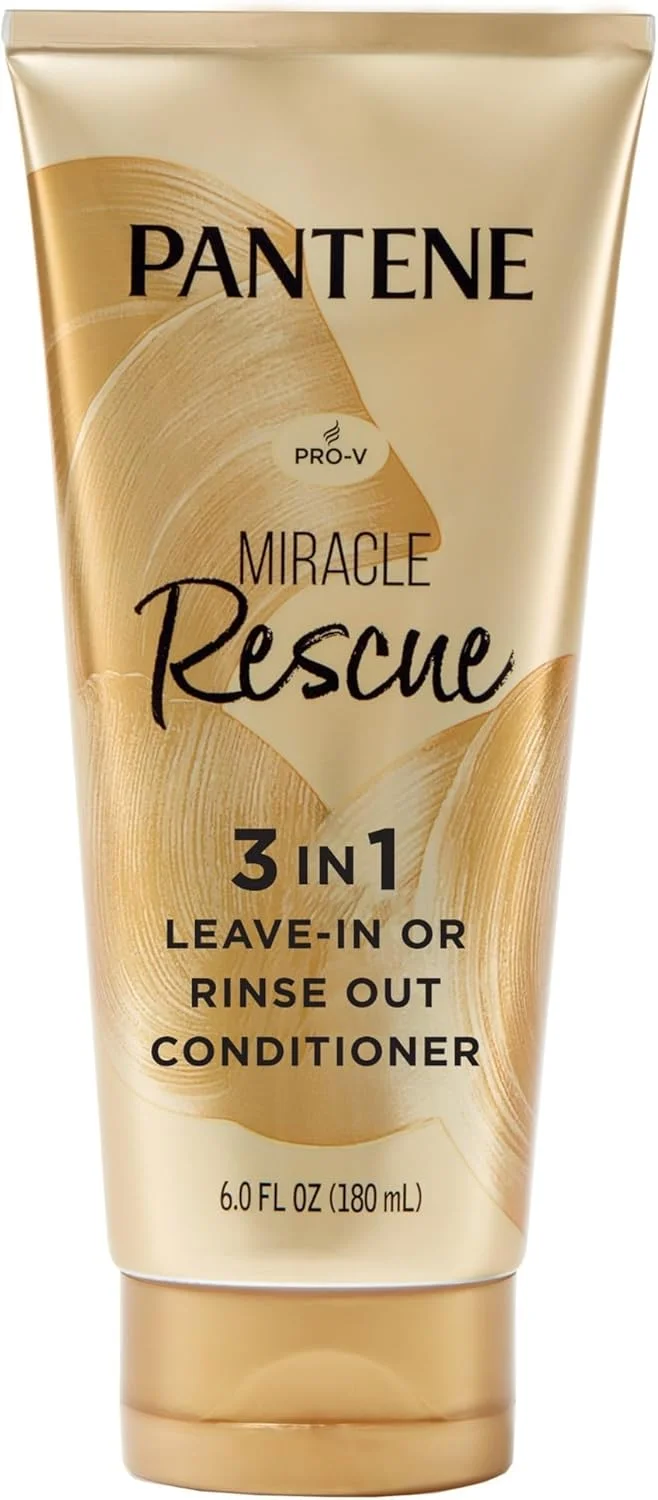 نرم کننده موی سر پنتن Miracle Rescue 3 در 1، قابل استفاده به عنوان نرم کننده بعد از حمام، محافظت کننده در برابر حرارت، باز کننده گره مو، ضد وز، مرطوب کننده، مناسب برای انواع مو، ایمن برای موهای رنگ شده، 177 میلی لیتر نرم کننده موی سر پنتن Miracle Rescue 3 در 1، قابل استفاده به عنوان نرم کننده بعد از حمام، محافظت کننده در برابر حرارت، باز کننده گره مو، ضد وز، مرطوب کننده، مناسب برای انواع مو، ایمن برای موهای رنگ شده، 177 میلی لیتر