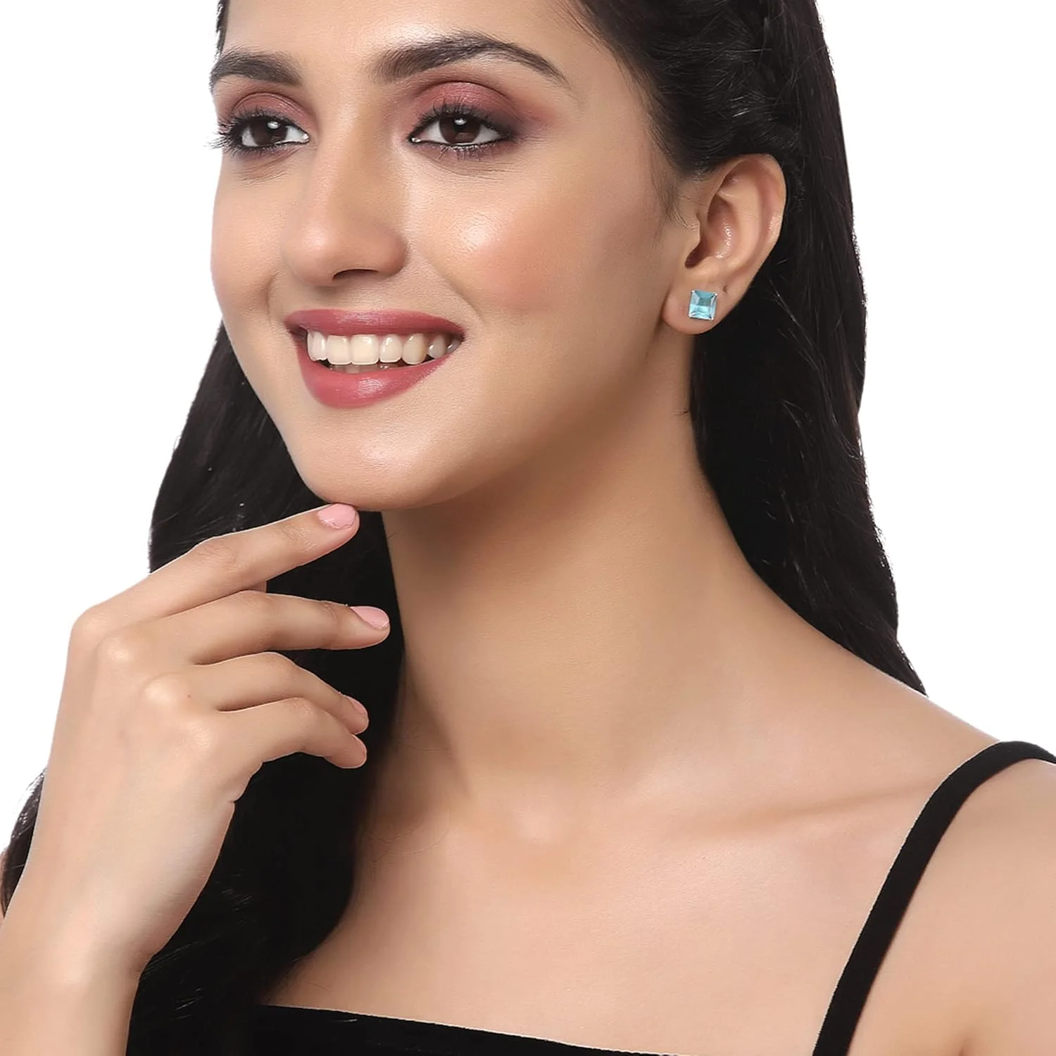 گوشواره های میخی زنانه زنم مدل Rhodium-Plated Silver Toned -Colour Ad Studded Geometric Shape (بسته 7 عددی) کوچک چند رنگ گوشواره های میخی زنانه زنم مدل Rhodium-Plated Silver Toned -Colour Ad Studded Geometric Shape (بسته 7 عددی) کوچک چند رنگ