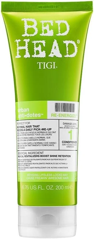 نرم کننده موهای معمولی Bed Head by Tigi Urban Antidotes Re-Energise حجم 200 میلی لیتر نرم کننده موهای معمولی Bed Head by Tigi Urban Antidotes Re-Energise حجم 200 میلی لیتر