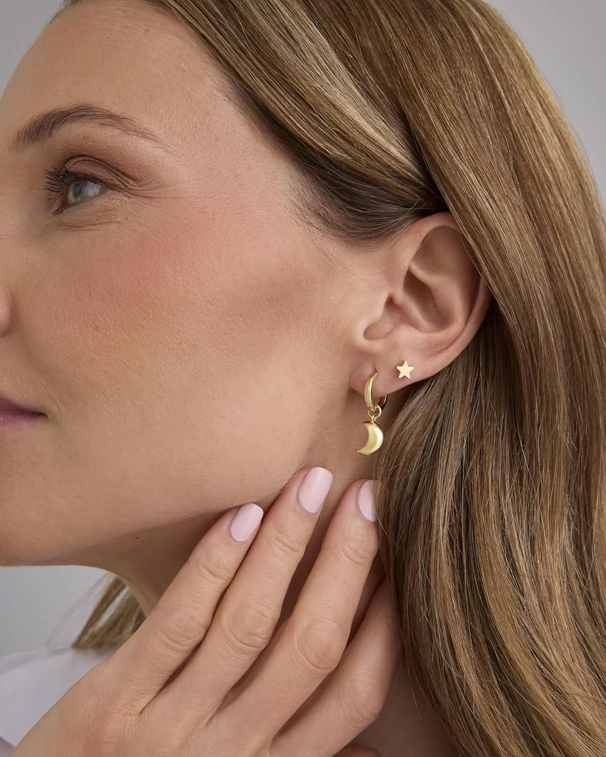 گوشواره های ستاره دو طرفه با روکش طلای 14 عیار PAVOI برای زنان با زیرکونیا مکعبی | جفت گوشواره های آسمانی گوشواره های ستاره دو طرفه با روکش طلای 14 عیار PAVOI برای زنان با زیرکونیا مکعبی | جفت گوشواره های آسمانی