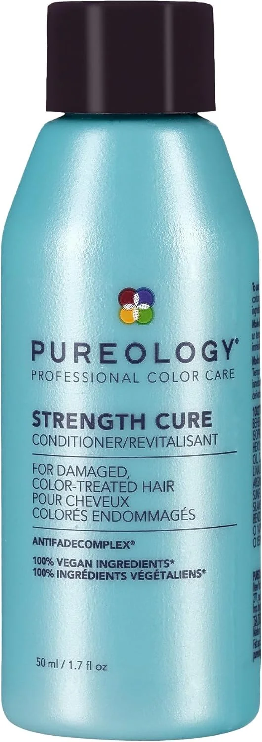 نرم کننده تقویت کننده موهای آسیب دیده و رنگ شده Strength Cure پیورولوژی، 50 میلی لیتر نرم کننده تقویت کننده موهای آسیب دیده و رنگ شده Strength Cure پیورولوژی، 50 میلی لیتر
