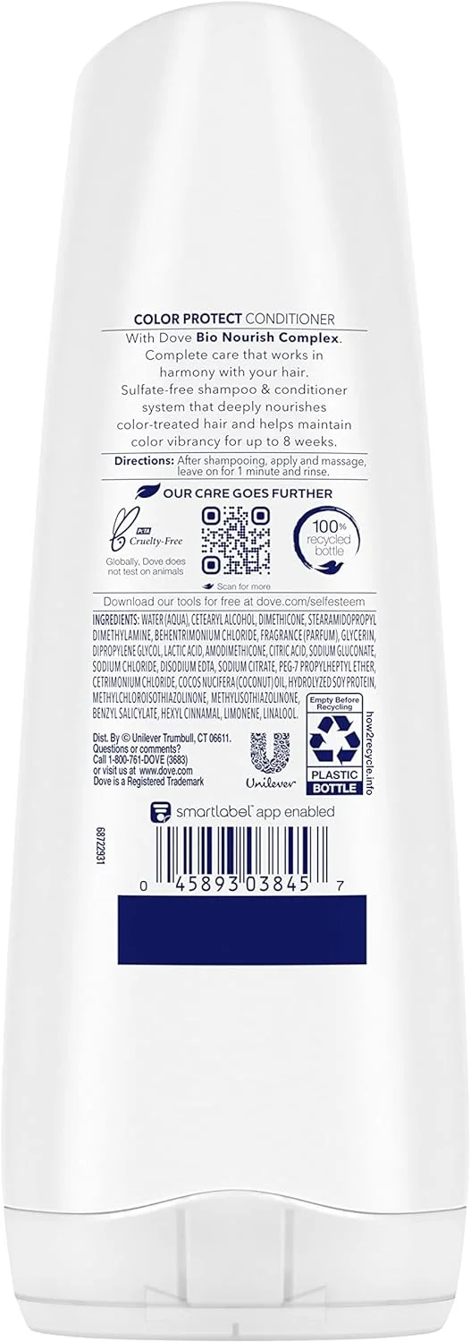 نرم کننده موی سر داو Nutritive Solutions Color Care Unilever برای موهای رنگ شده، محافظت از رنگ، شادابی طولانی مدت رنگ، 355 میلی لیتر نرم کننده موی سر داو Nutritive Solutions Color Care Unilever برای موهای رنگ شده، محافظت از رنگ، شادابی طولانی مدت رنگ، 355 میلی لیتر