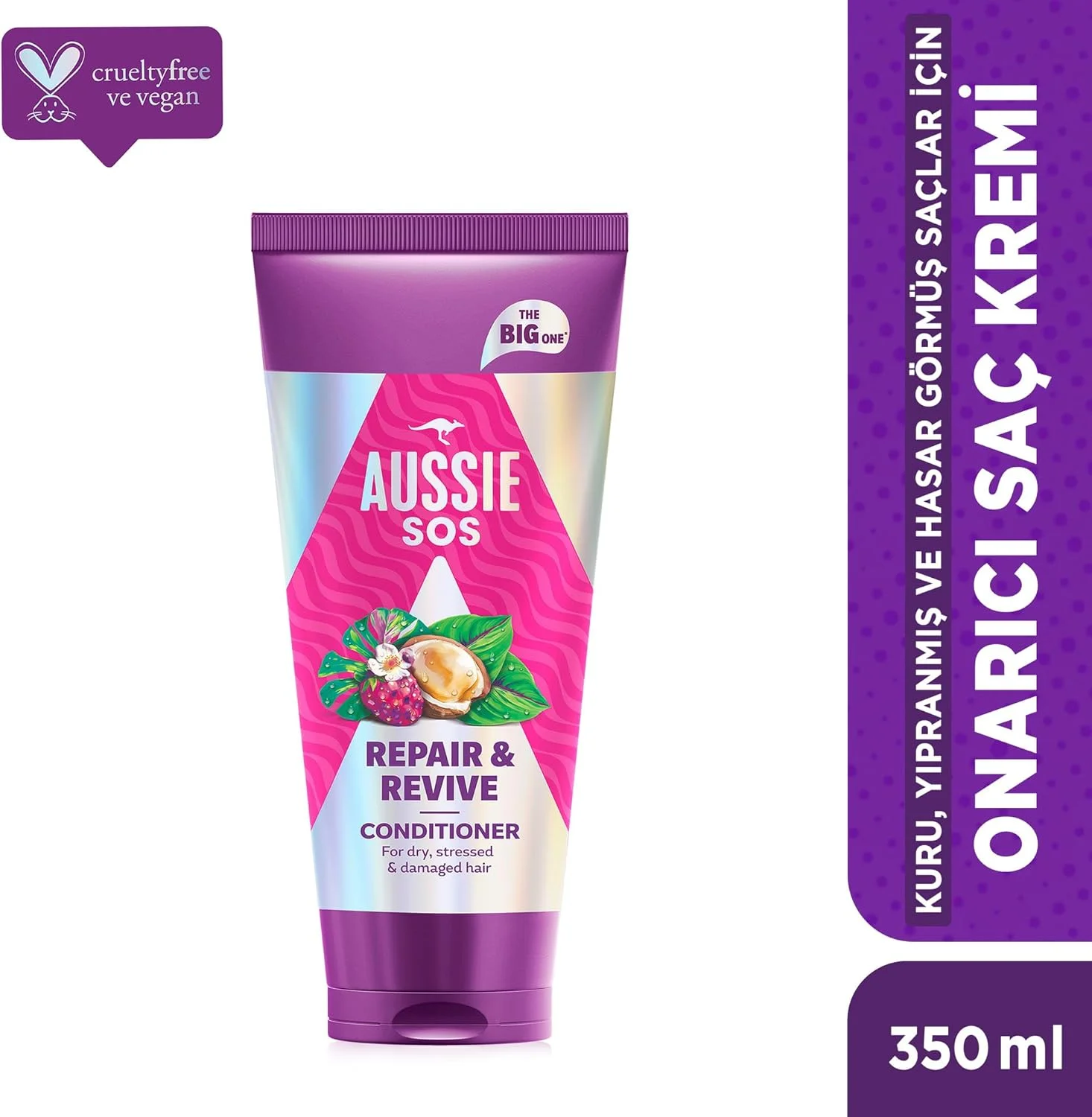 نرم کننده مو ترمیم کننده و احیا کننده آزی SOS حجم 350 میلی لیتر، برای موهای نرم، لطیف و آبرسانی شده، کمک به جلوگیری از آسیب های آینده، وگان، غنی شده با سوپرفودهای استرالیایی نرم کننده مو ترمیم کننده و احیا کننده آزی SOS حجم 350 میلی لیتر، برای موهای نرم، لطیف و آبرسانی شده، کمک به جلوگیری از آسیب های آینده، وگان، غنی شده با سوپرفودهای استرالیایی