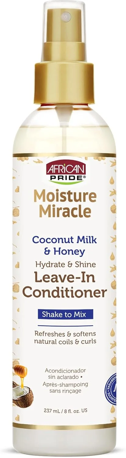 کرم موی آبرسان و درخشان کننده شیر نارگیل و عسل آفریکن پراید