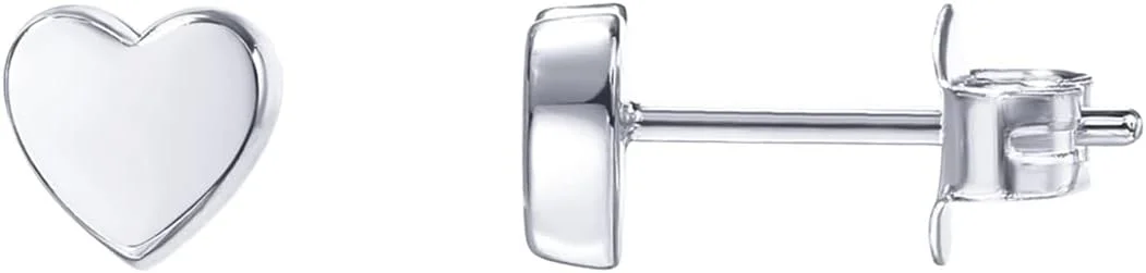 گوشواره های ظریف زنانه پاوی با روکش طلای 14 عیار، نقره استرلینگ، طرح میله، نقطه، قلب، مثلث، ستاره، گربه