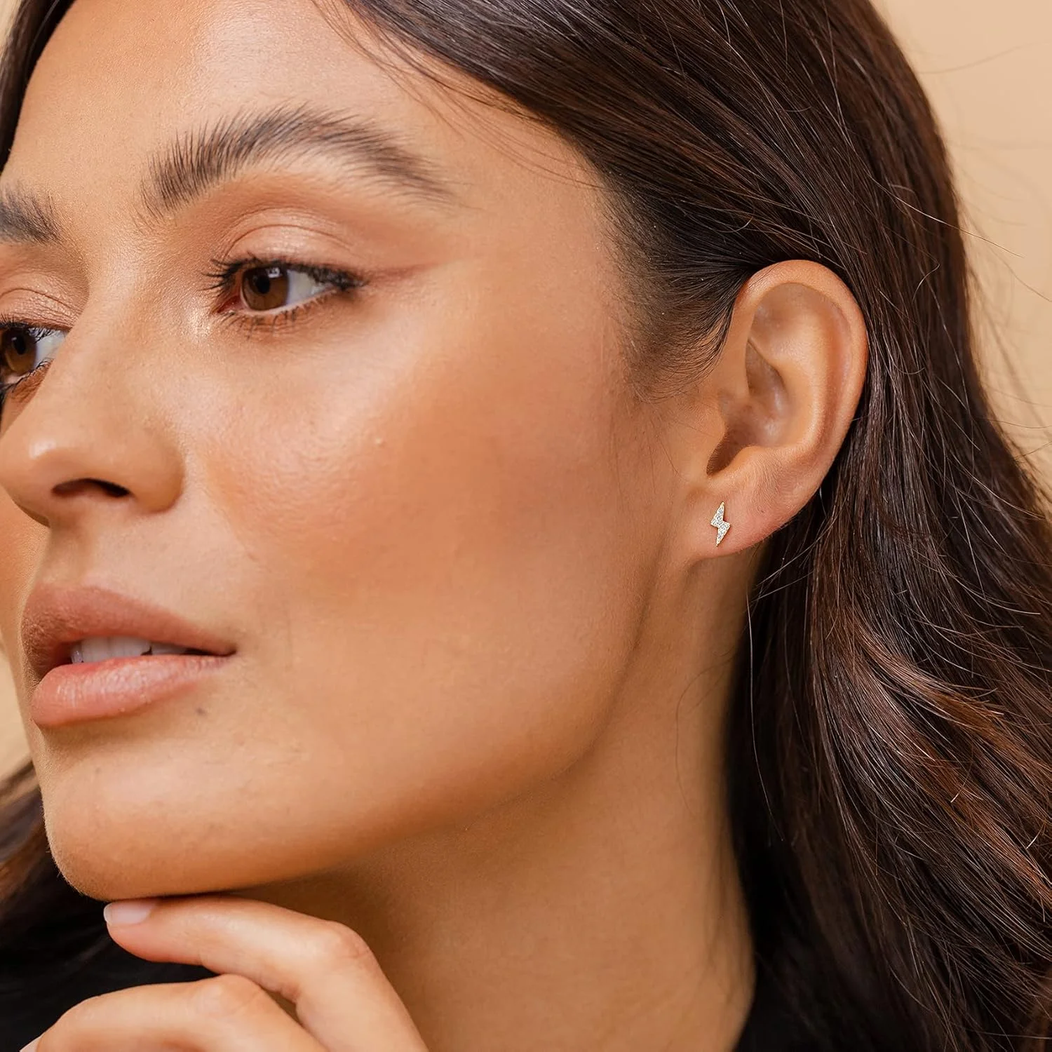 گوشواره های طرح ماه، ستاره و رعد و برق آسمانی نقره استرلینگ با روکش طلای 14 عیار PAVOI | گوشواره های ظریف زنانه گوشواره های طرح ماه، ستاره و رعد و برق آسمانی نقره استرلینگ با روکش طلای 14 عیار PAVOI | گوشواره های ظریف زنانه