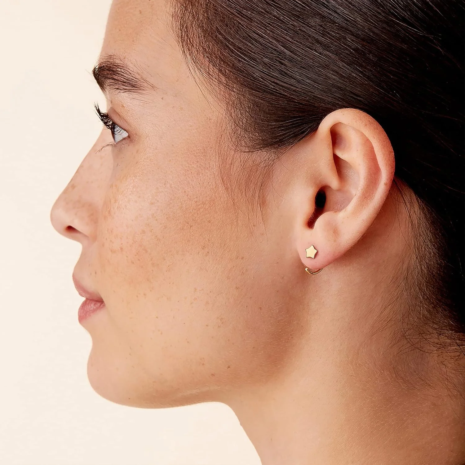 گوشواره های حلقه ای نیمه ای نقره استرلینگ 925 پاوی | گوشواره غضروفی کوچک مینیمالیستی ضد حساسیت گوشواره های حلقه ای نیمه ای نقره استرلینگ 925 پاوی | گوشواره غضروفی کوچک مینیمالیستی ضد حساسیت