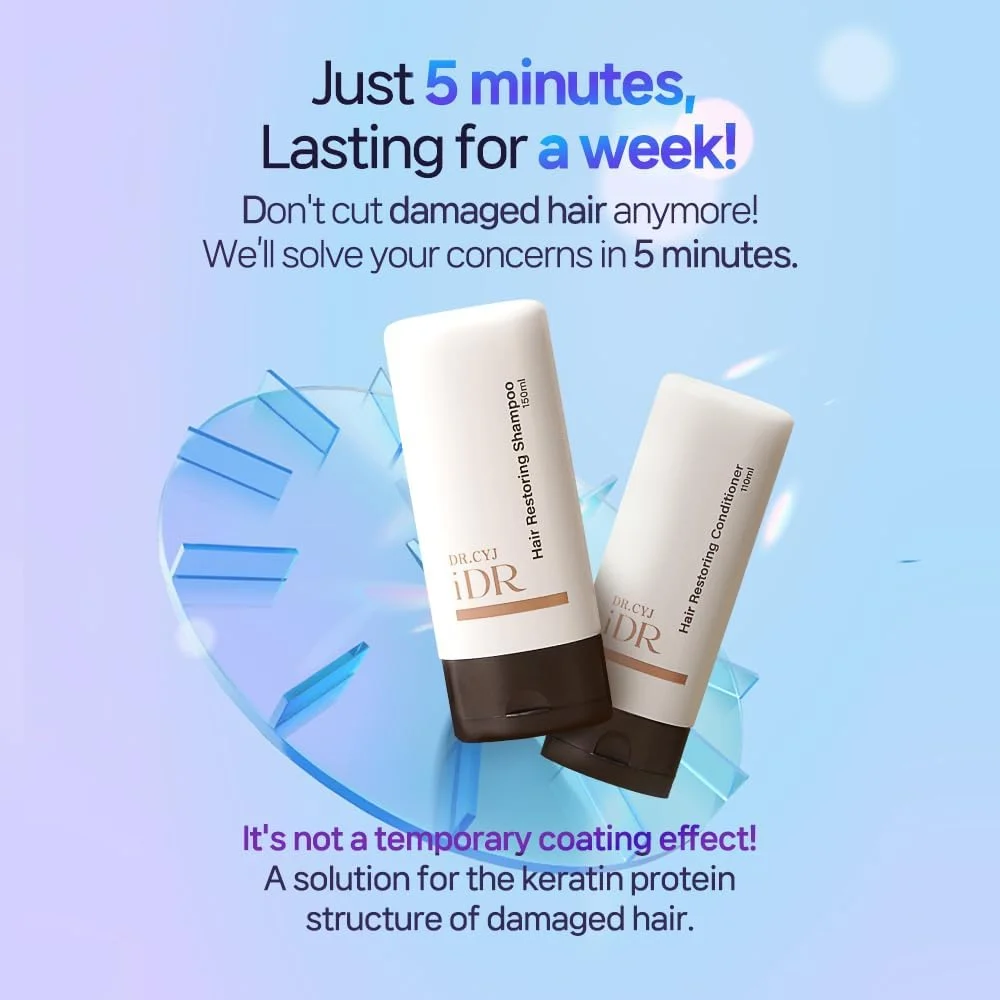 نرم کننده مو DR.CYJ iDR، 110 میلی لیتر، ترمیم فوری آسیب دیدگی، ایمنی اثبات شده بالینی، ماندگاری بیشتر، موثر برای انواع آسیب های مو، برند مراقبت از مو کره ای نرم کننده مو DR.CYJ iDR، 110 میلی لیتر، ترمیم فوری آسیب دیدگی، ایمنی اثبات شده بالینی، ماندگاری بیشتر، موثر برای انواع آسیب های مو، برند مراقبت از مو کره ای