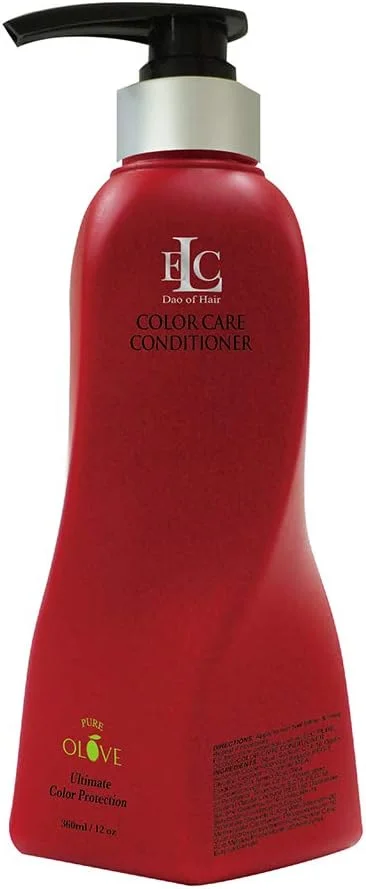 نرم کننده مو رنگ شده ELC Dao of Hair Pure Olove - مناسب موهای رنگ شده - نرم کننده ملایم برای موهای رنگ شده - حاوی روغن زیتون ارگانیک - مناسب موهای نازک، متوسط و ضخیم - 350 میلی لیتر
