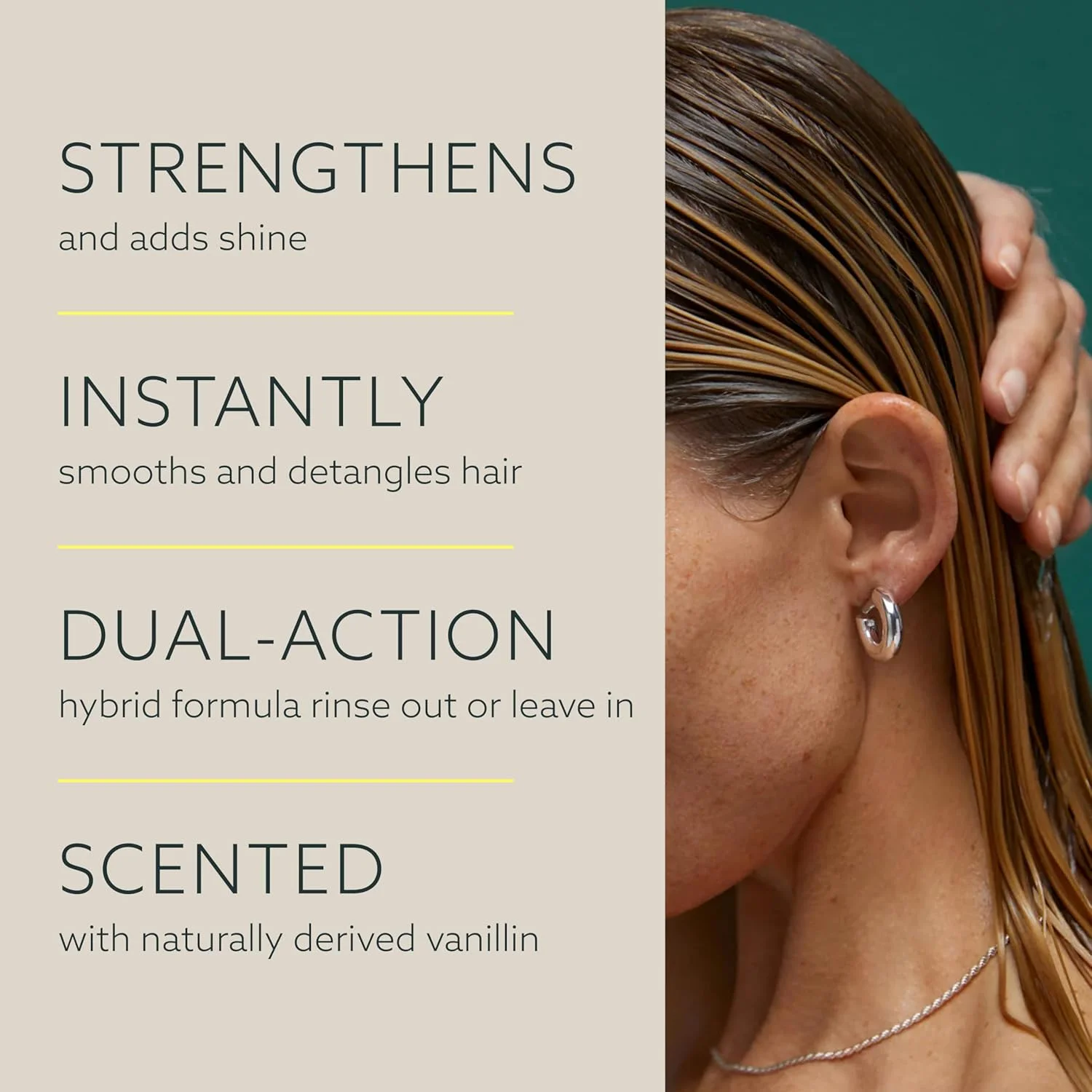 نرم کننده موی سالم اپرس، ترمیم کننده پیوند برای موهای قوی تر و درخشان تر، فرمول سبک وزن پاکیزه تر پشتیبانی شده توسط علم، آبرسانی پوست سر در حین ترمیم آسیب، بهبود آسیب ناشی از دکلره و حرارت نرم کننده موی سالم اپرس، ترمیم کننده پیوند برای موهای قوی تر و درخشان تر، فرمول سبک وزن پاکیزه تر پشتیبانی شده توسط علم، آبرسانی پوست سر در حین ترمیم آسیب، بهبود آسیب ناشی از دکلره و حرارت