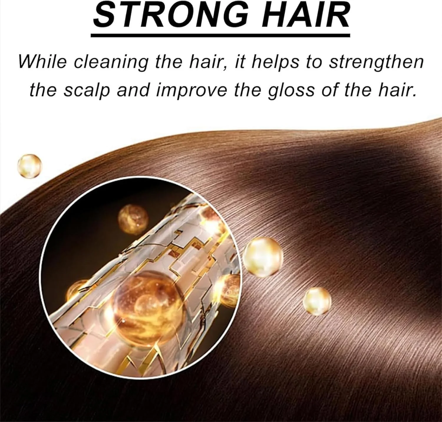 کرم ترمیم کننده مو، حاوی کراتین و پلی پپتید، آبرسان و صاف کننده، ماسک نرم کننده عمیق موهای خشک و آسیب دیده، درخشش و لطافت ماندگار (1 عدد)