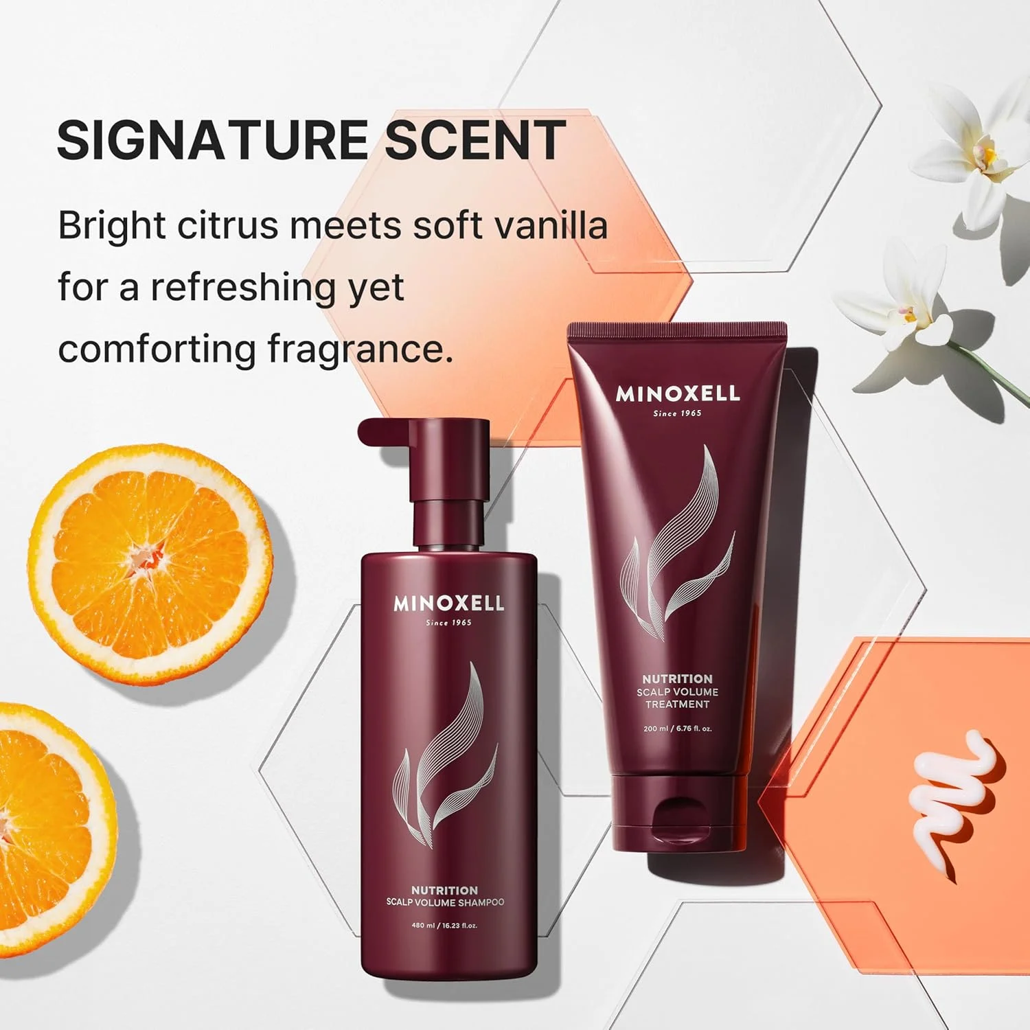 نرم کننده حجم دهنده موهای آسیب دیده - بیوتین، نیاسینامید و پانتنول برای تقویت، ترمیم کوتیکول، خاصیت ارتجاعی و درخشندگی - رایحه وانیل مرکبات، 200 میلی لیتر، فناوری مراقبت از پوست سر کره ای