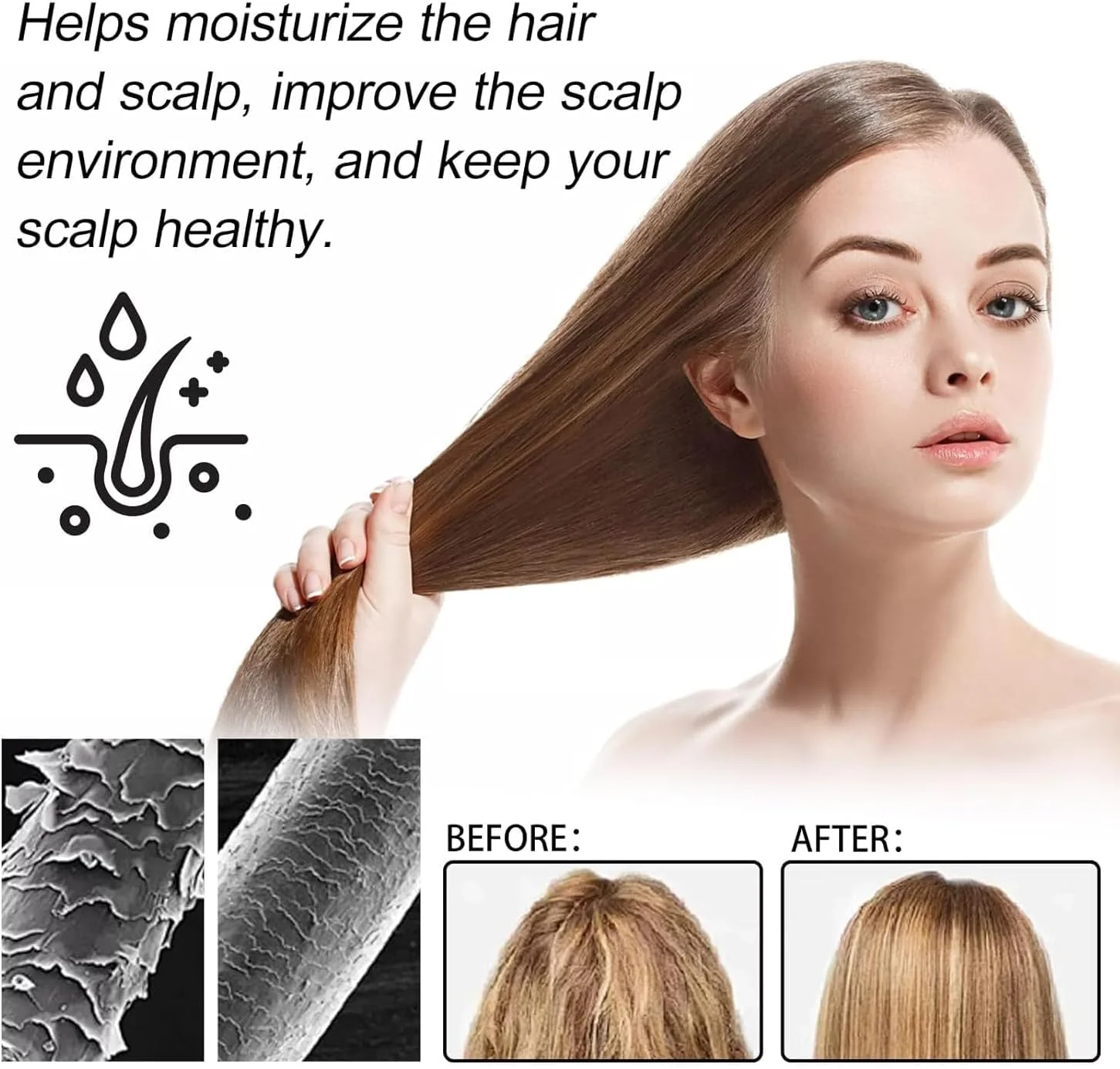 نرم کننده احیا کننده طبیعی Lezpzay برای رشد قوی مو، محصولات ضخیم کننده مو برای آقایان و بانوان برای حمایت از رشد مو نرم کننده احیا کننده طبیعی Lezpzay برای رشد قوی مو، محصولات ضخیم کننده مو برای آقایان و بانوان برای حمایت از رشد مو