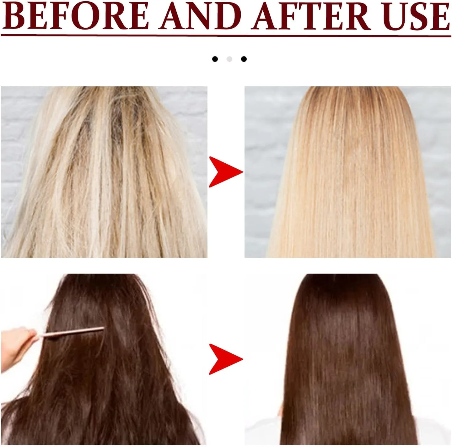 نرم کننده مو کراتینه بدون نیاز به آبکشی، ترمیم موهای آسیب دیده، نرم کننده فوری و ضد وز، تغذیه کننده 24 ساعته، مناسب برای انواع مو (خانم ها و آقایان)، 100 میلی لیتر نرم کننده مو کراتینه بدون نیاز به آبکشی، ترمیم موهای آسیب دیده، نرم کننده فوری و ضد وز، تغذیه کننده 24 ساعته، مناسب برای انواع مو (خانم ها و آقایان)، 100 میلی لیتر