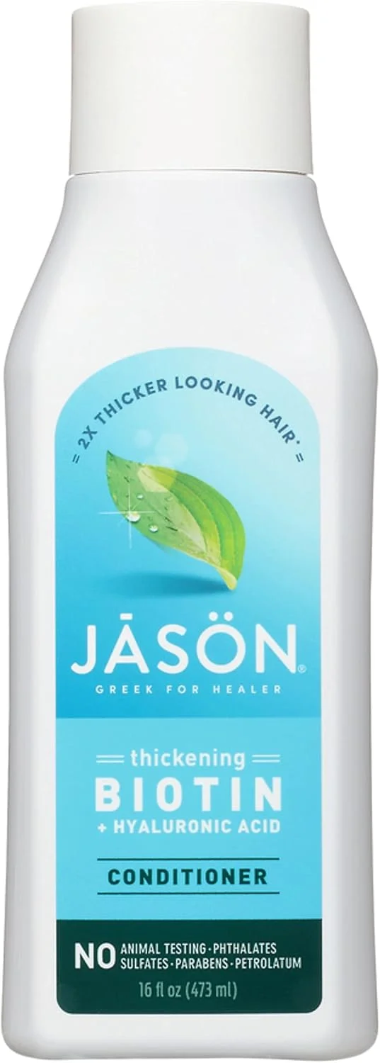 نرم کننده مو جیسون، ضخیم کننده و ترمیم کننده بیوتین و هیالورونیک اسید، 473 میلی لیتر