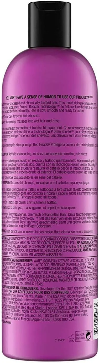 نرم کننده بازسازی کننده موهای بلوند Bed Head Tigi Dumb Blonde، 750 میلی لیتر نرم کننده بازسازی کننده موهای بلوند Bed Head Tigi Dumb Blonde، 750 میلی لیتر