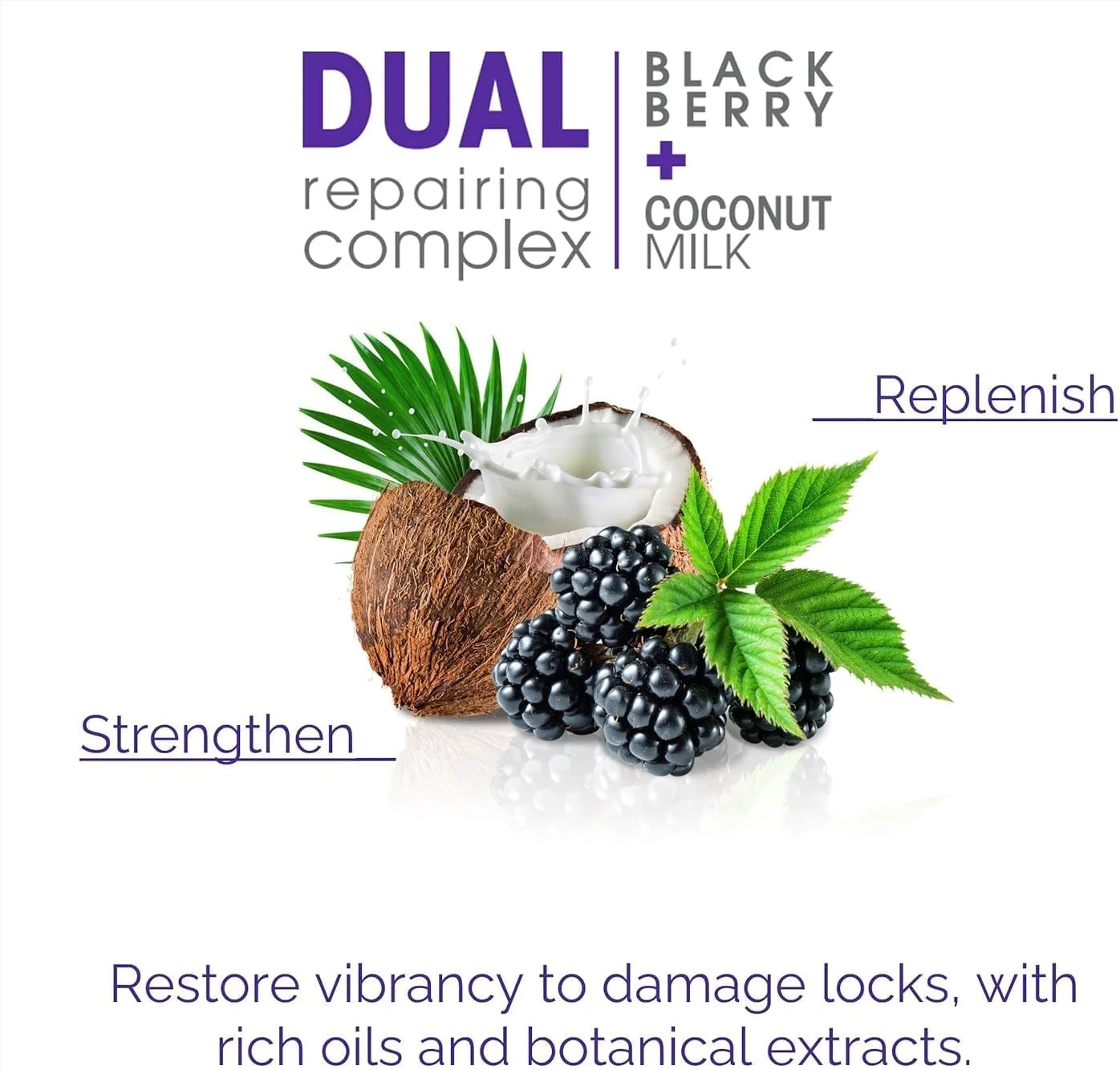 جیووانی، 2chic، نرم کننده ترمیم کننده، برای موهای آسیب دیده و فرآوری شده، شاه توت + شیر نارگیل، 250 میلی لیتر جیووانی، 2chic، نرم کننده ترمیم کننده، برای موهای آسیب دیده و فرآوری شده، شاه توت + شیر نارگیل، 250 میلی لیتر