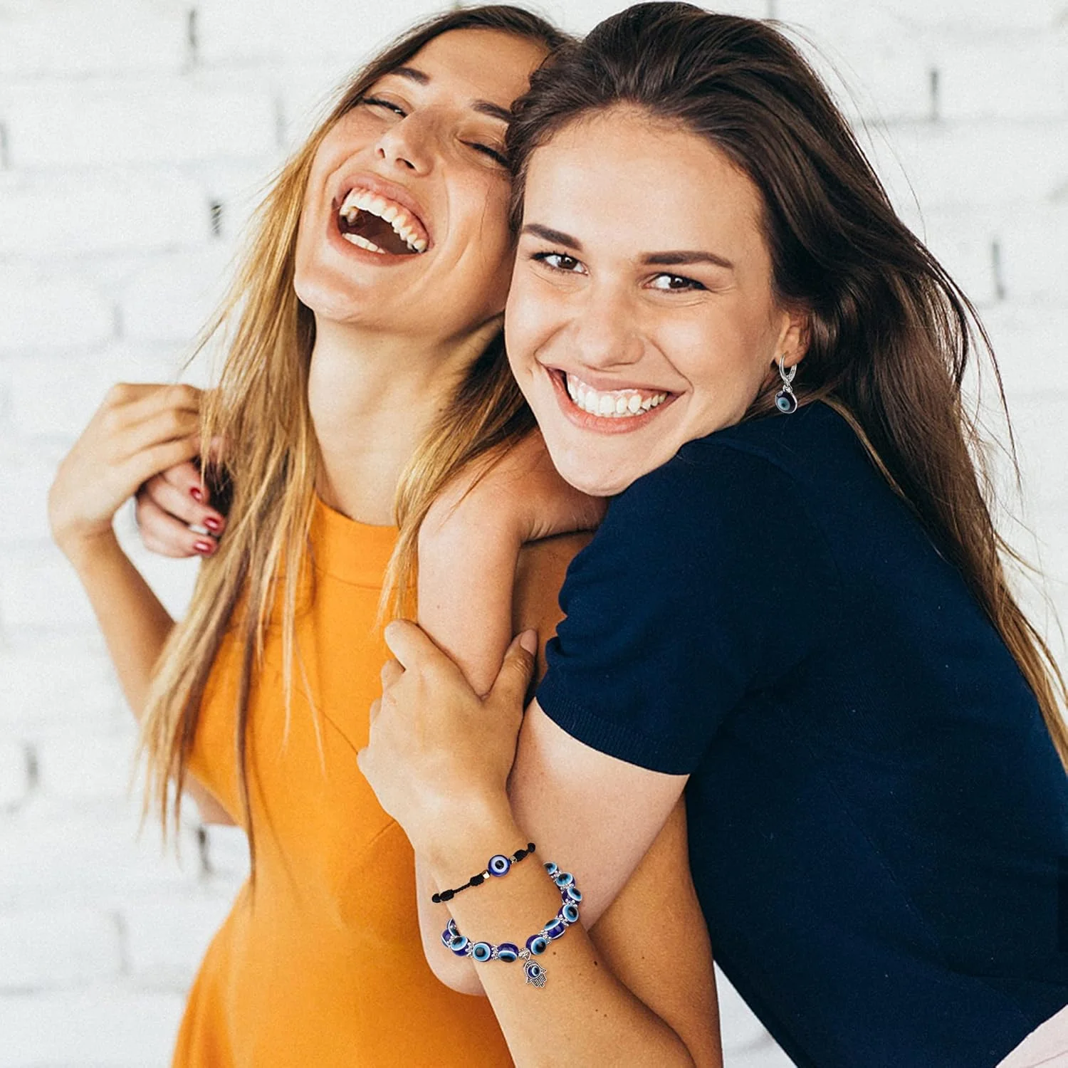 اکسفور 11 تکه ست گردنبند چشم نظر زنانه مردانه با طناب چرمی، گوشواره چشم نظر، دستبند محافظ و آویزهای چشم نظر اکسفور 11 تکه ست گردنبند چشم نظر زنانه مردانه با طناب چرمی، گوشواره چشم نظر، دستبند محافظ و آویزهای چشم نظر