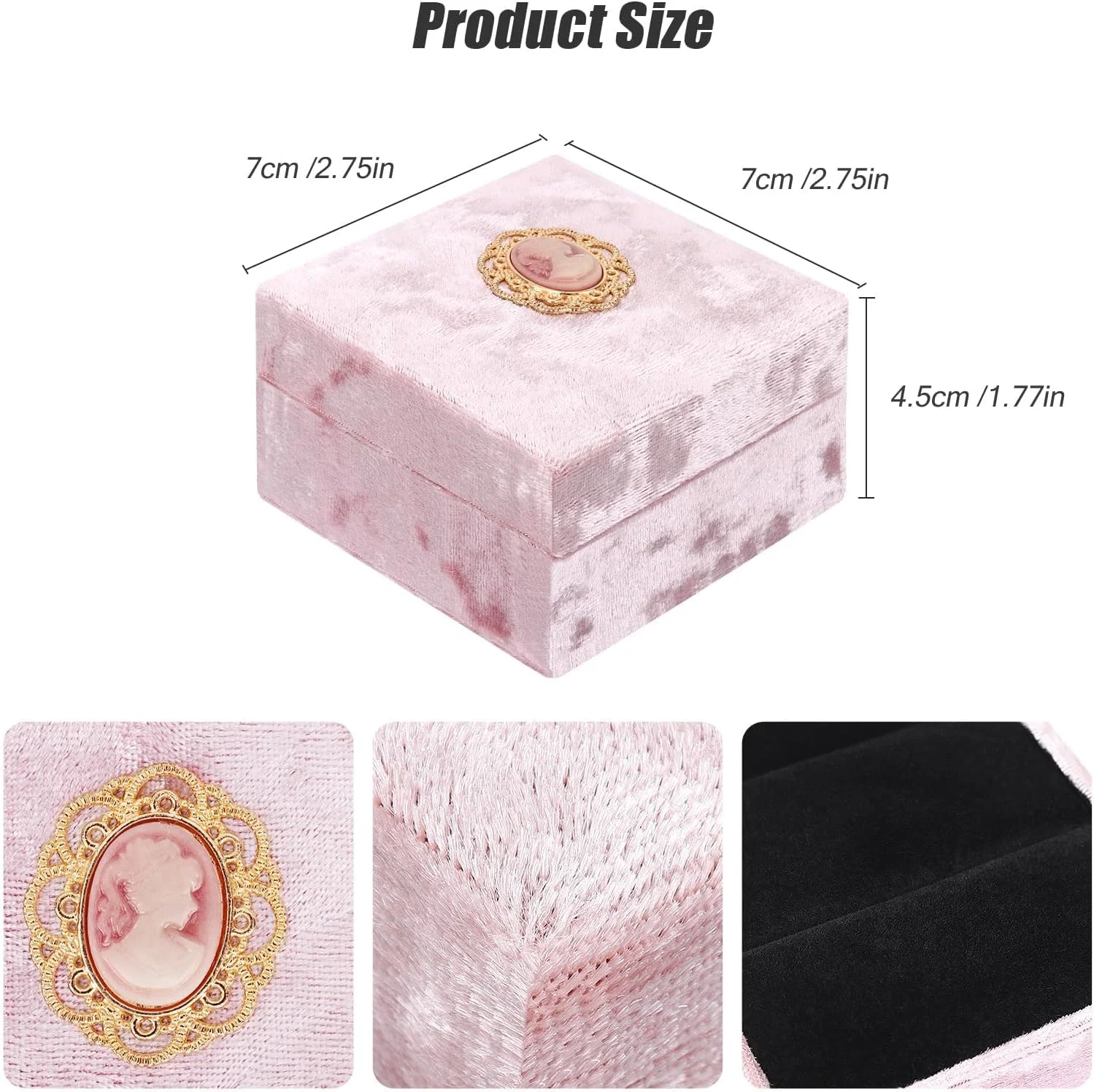 جعبه انگشتر جواهرات مخملی، جعبه انگشتر دوتایی، جعبه انگشتر دوتایی زنانه قدیمی برای انگشتر، گوشواره، جعبه نمایشگر نگهداری جواهرات، جعبه هدیه جواهرات برای پیشنهاد، مراسم، سالگرد، تولد - صورتی جعبه انگشتر جواهرات مخملی، جعبه انگشتر دوتایی، جعبه انگشتر دوتایی زنانه قدیمی برای انگشتر، گوشواره، جعبه نمایشگر نگهداری جواهرات، جعبه هدیه جواهرات برای پیشنهاد، مراسم، سالگرد، تولد - صورتی