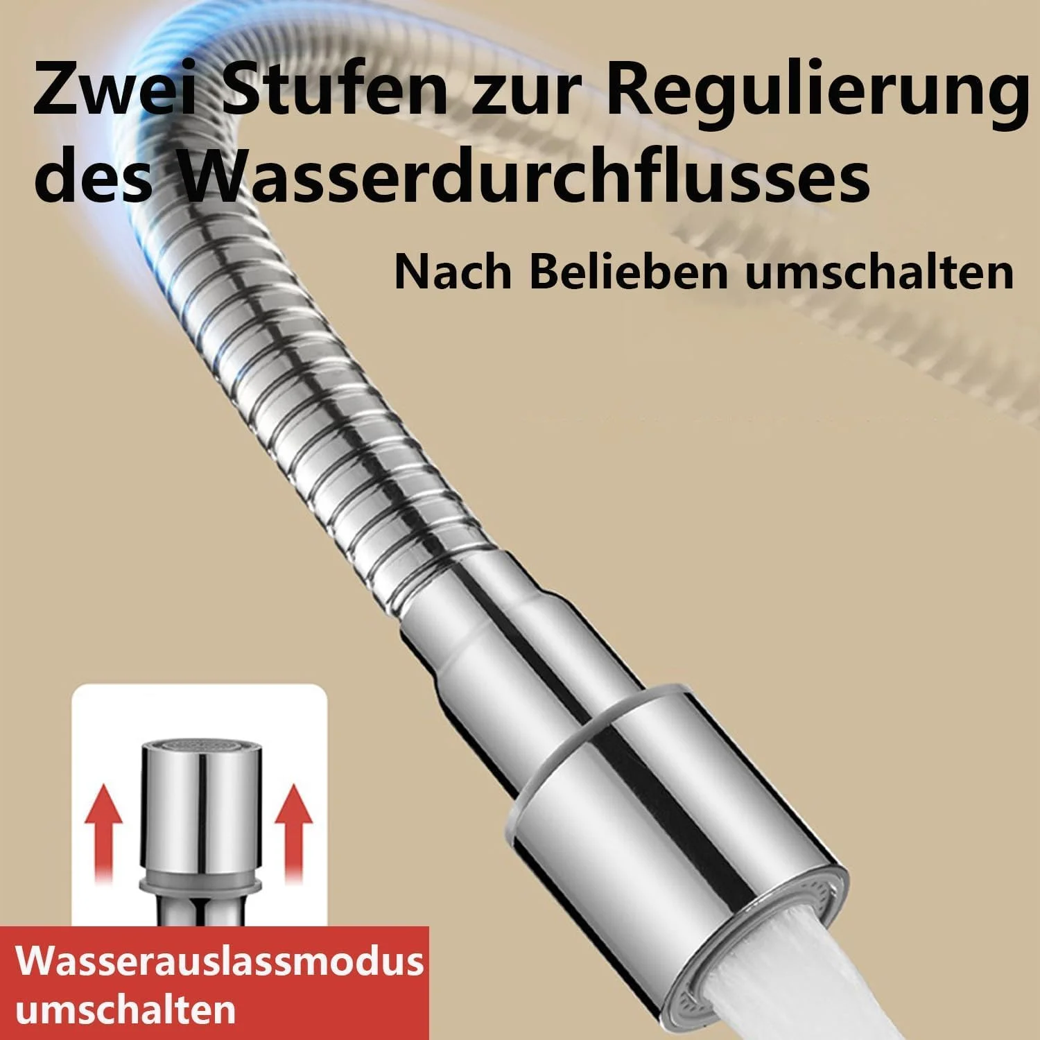 افزایش دهنده شیر آب، سرشیر هواساز، سر دوش چرخشی 360 درجه، افزایش دهنده شیر آب آشپزخانه با 2 حالت 20 سانتی متر، ایده آل برای آشپزخانه، حمام و غیره (بسته 1 عددی) افزایش دهنده شیر آب، سرشیر هواساز، سر دوش چرخشی 360 درجه، افزایش دهنده شیر آب آشپزخانه با 2 حالت 20 سانتی متر، ایده آل برای آشپزخانه، حمام و غیره (بسته 1 عددی)