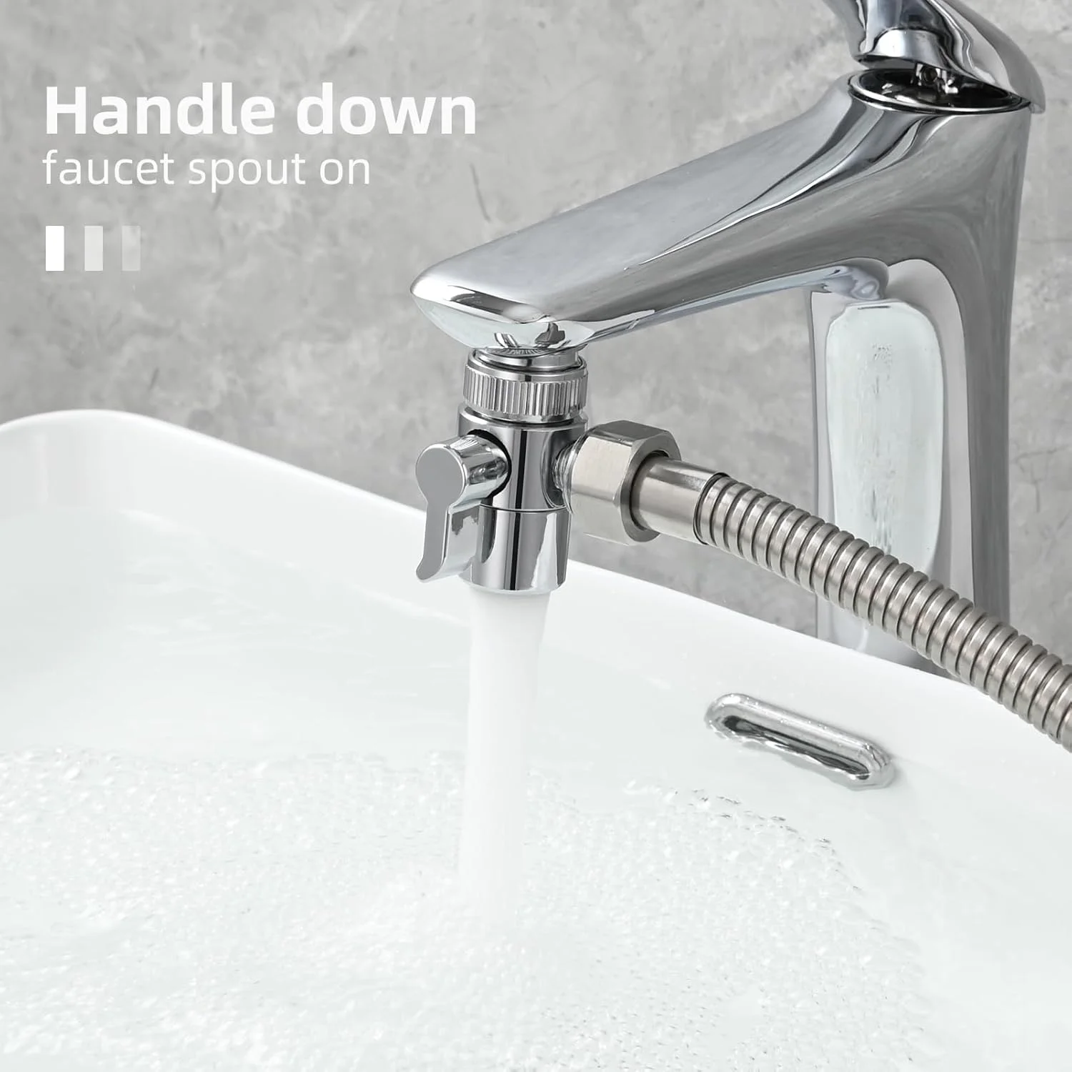 شیر انشعاب آب شیرآلات Tecmolog برای شلنگ اسپری سینک، تقسیم کننده شیرآلات برنجی برای شیر آشپزخانه یا حمام، SBA021 شیر انشعاب آب شیرآلات Tecmolog برای شلنگ اسپری سینک، تقسیم کننده شیرآلات برنجی برای شیر آشپزخانه یا حمام، SBA021