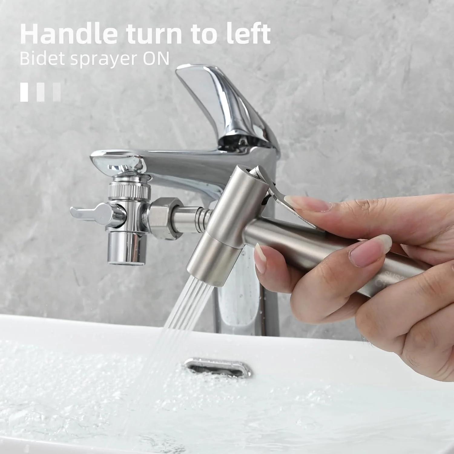 شیر انشعاب آب شیرآلات Tecmolog برای شلنگ اسپری سینک، تقسیم کننده شیرآلات برنجی برای شیر آشپزخانه یا حمام، SBA021 شیر انشعاب آب شیرآلات Tecmolog برای شلنگ اسپری سینک، تقسیم کننده شیرآلات برنجی برای شیر آشپزخانه یا حمام، SBA021