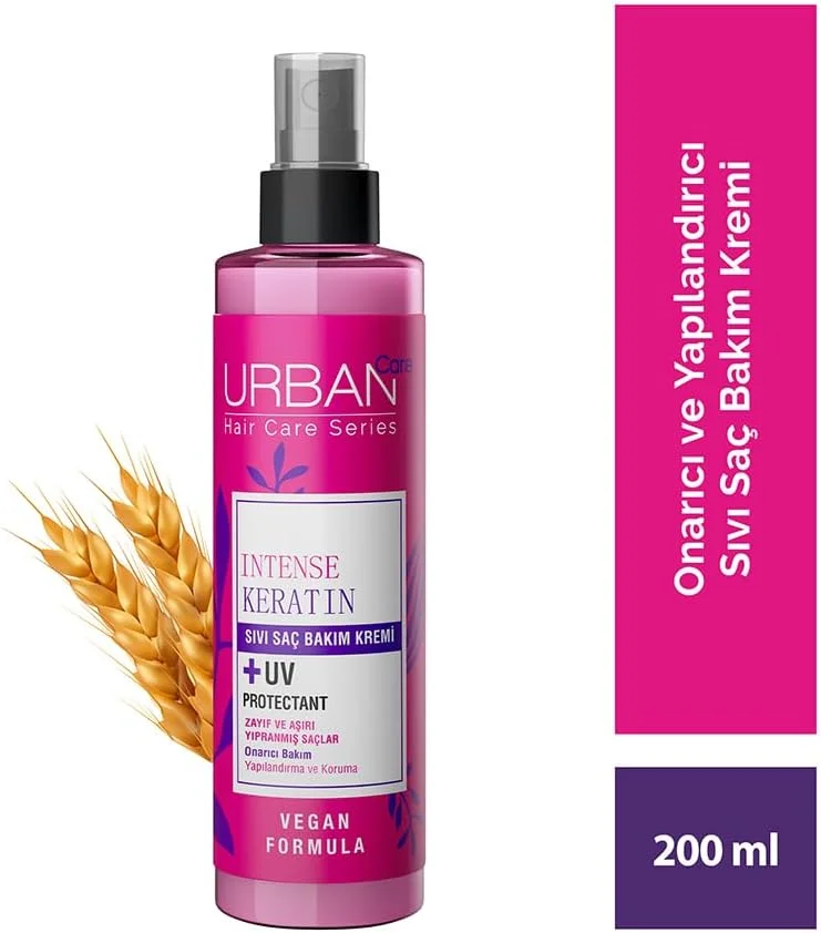 اسپری نرم کننده مو کراتین فشرده تقویت کننده و ترمیم کننده مو اوربان کر، 200 میلی لیتر اسپری نرم کننده مو کراتین فشرده تقویت کننده و ترمیم کننده مو اوربان کر، 200 میلی لیتر