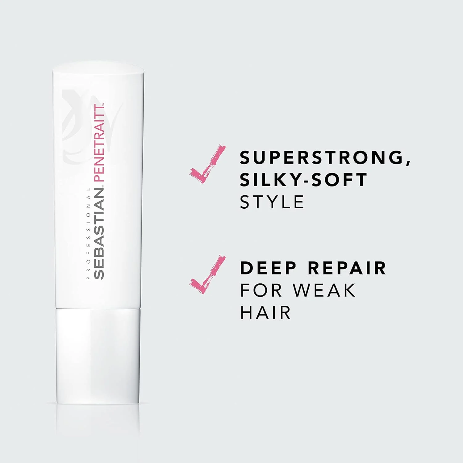 نرم کننده مو سباستین پروفشنال پنتریت | تقویت کننده و ترمیم کننده | سیستم فعال نجات | برای موهای آسیب دیده، 250 میلی لیتر