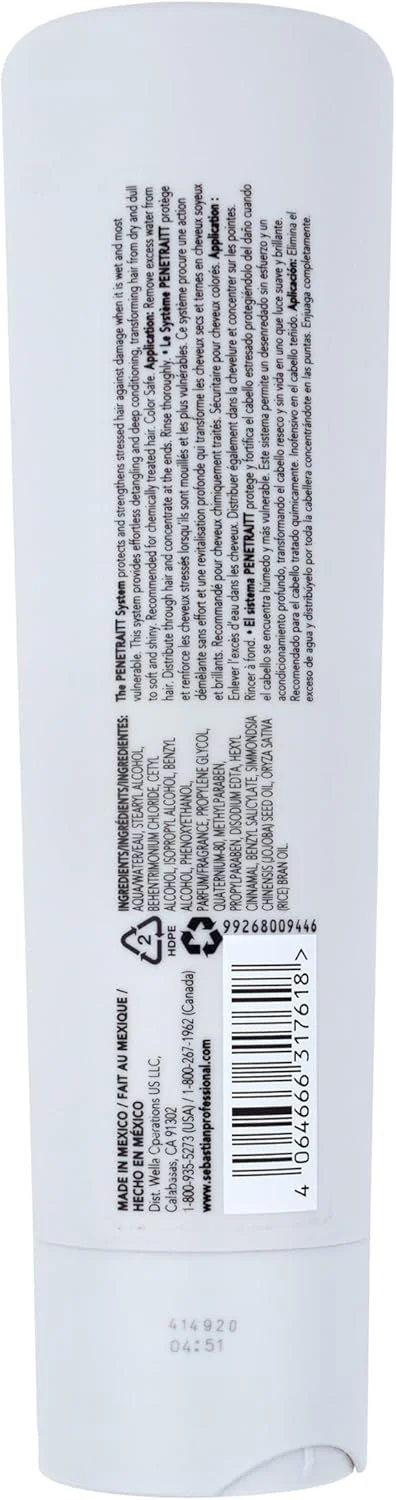 نرم کننده تقویت کننده و ترمیم کننده مو سباستین پنتریت، 250 میلی لیتر