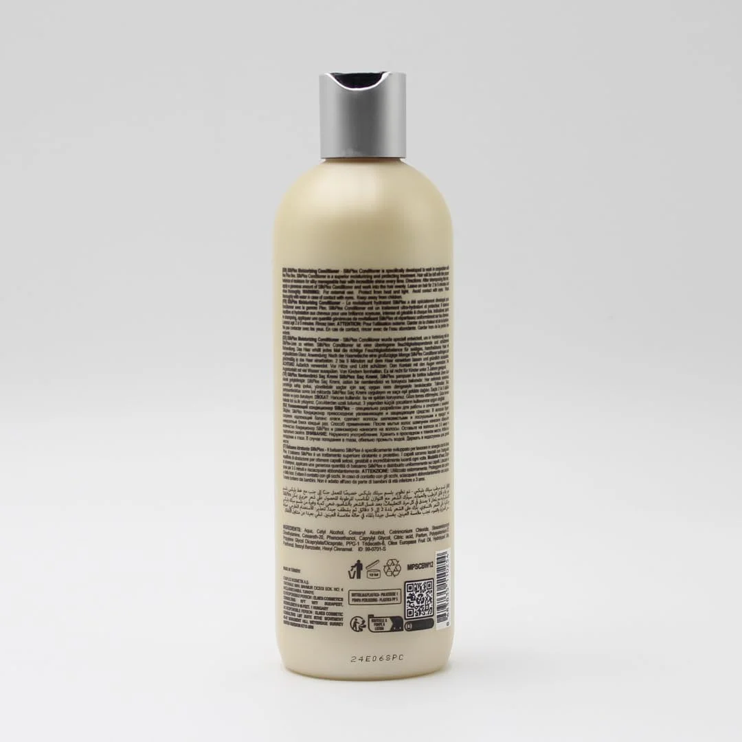 نرم کننده سیلک پلکس - راز داشتن موهایی صاف و سالم با رایحه ای مجلل - پروتئین ابریشم و کراتین برای بانوان - آبرسانی عمیق، کنترل وز و درخشندگی - مراقبت از مو، 380 میلی لیتر