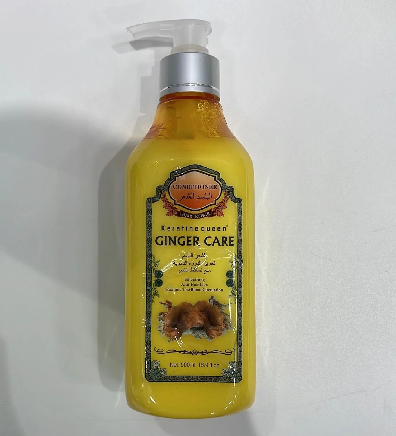 نرم کننده مو کراتین کویین حاوی زنجبیل، روتین ضد ریزش مو و ترمیم کننده مو 500 میلی لیتر نرم کننده مو کراتین کویین حاوی زنجبیل، روتین ضد ریزش مو و ترمیم کننده مو 500 میلی لیتر