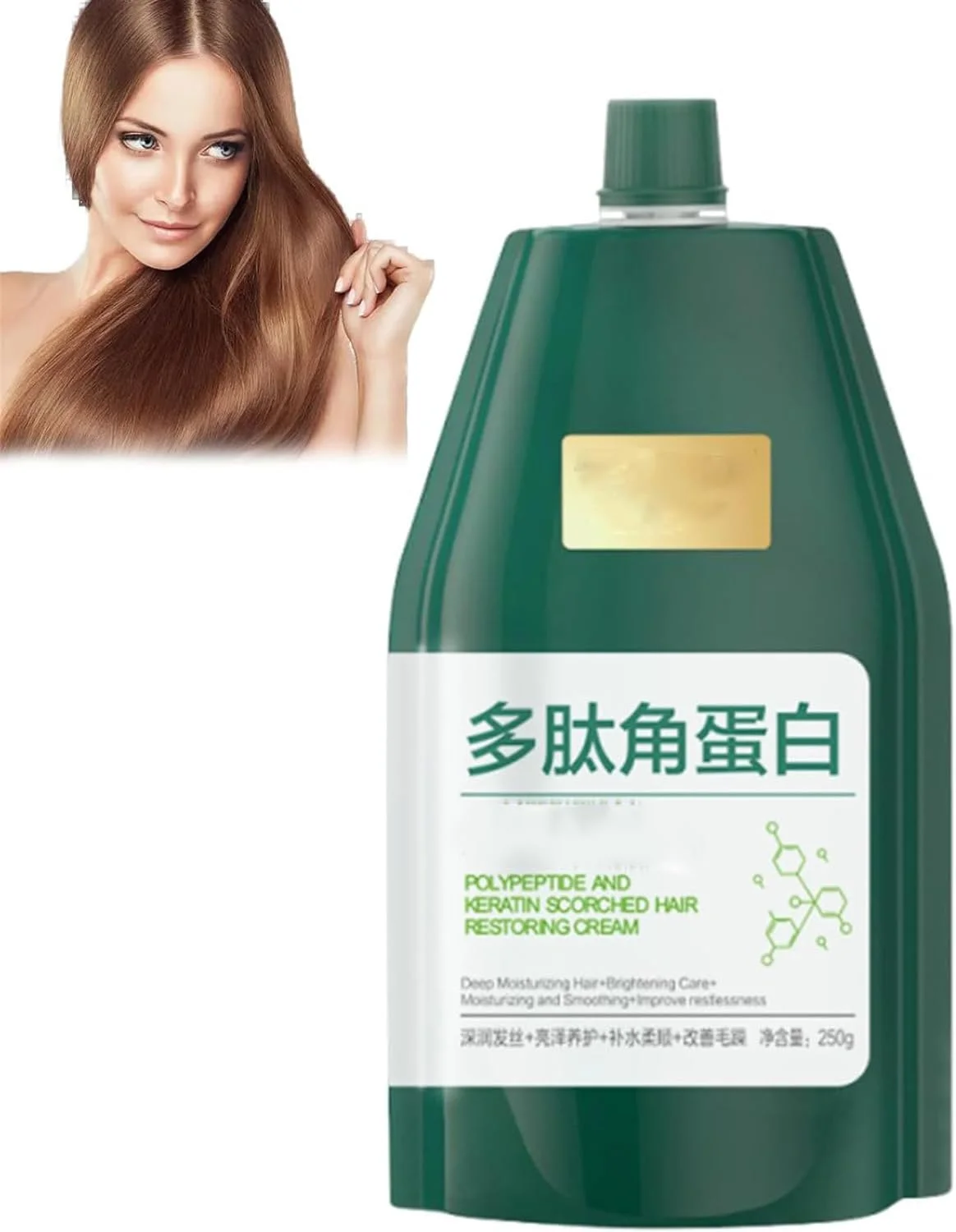 کرم ترمیم کننده مو آسیب دیده، صاف کننده و آبرسان کراتین پلی پپتیدی، کرم احیا کننده موهای سوخته کراتین پلی پپتیدی، ماسک مو پروتئینه مرطوب کننده، برای موهای آسیب دیده (1 عدد) کرم ترمیم کننده مو آسیب دیده، صاف کننده و آبرسان کراتین پلی پپتیدی، کرم احیا کننده موهای سوخته کراتین پلی پپتیدی، ماسک مو پروتئینه مرطوب کننده، برای موهای آسیب دیده (1 عدد)