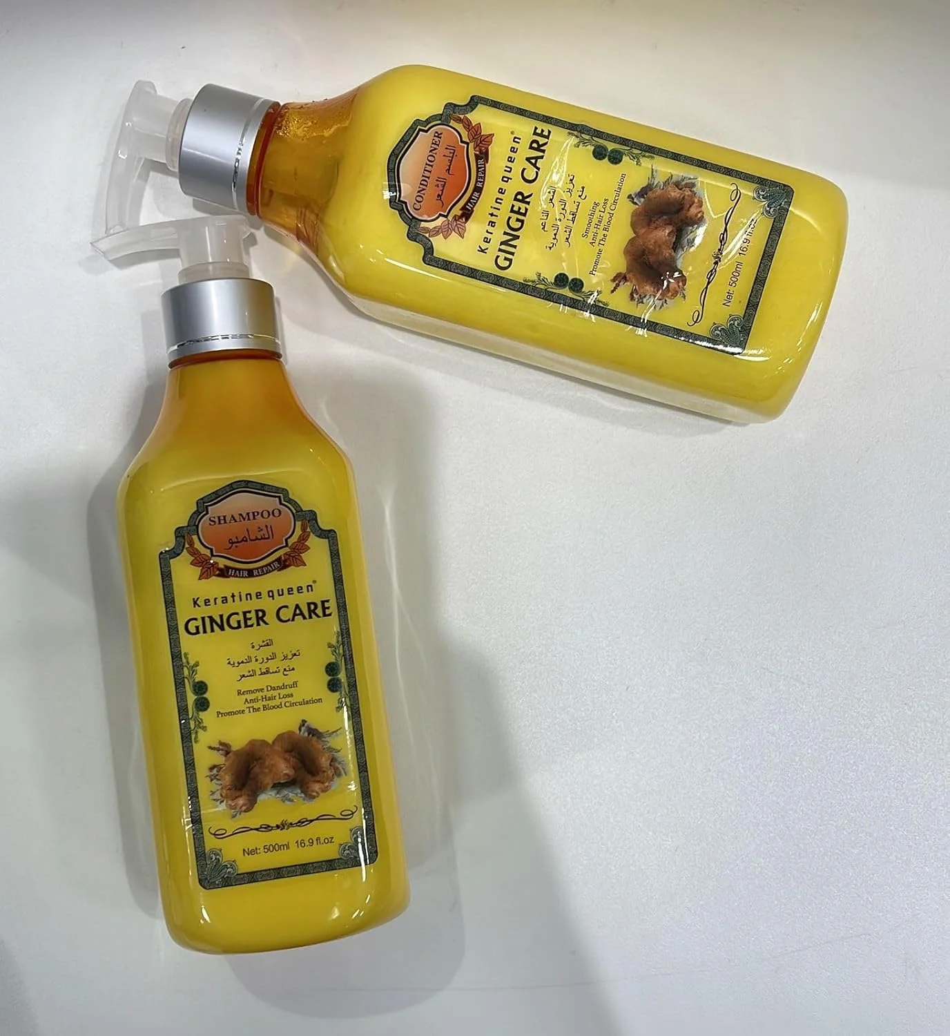 نرم کننده مو کراتین کویین حاوی زنجبیل، روتین ضد ریزش مو و ترمیم کننده مو 500 میلی لیتر نرم کننده مو کراتین کویین حاوی زنجبیل، روتین ضد ریزش مو و ترمیم کننده مو 500 میلی لیتر