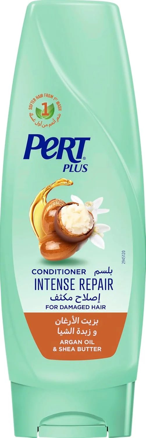 نرم کننده مو ترمیم کننده قوی پرت پلاس حاوی روغن آرگان، 360 میلی لیتر