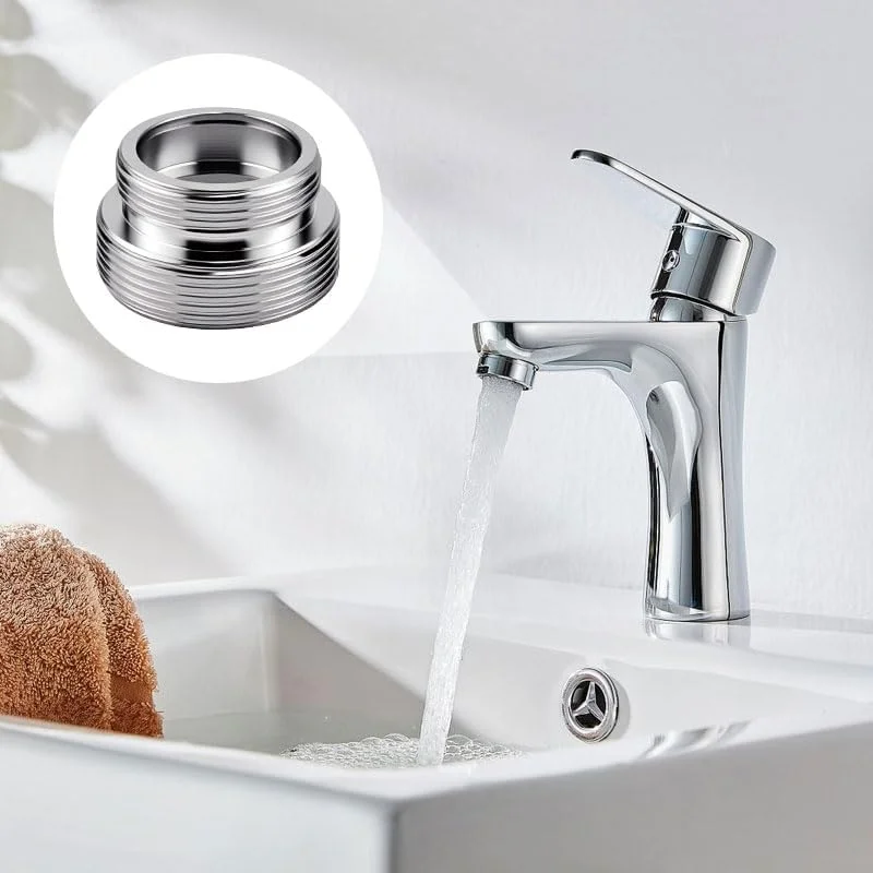 آداپتور شیر آب سینک آشپزخانه 4 عددی، رزوه نر 15.5 میلی متر به رزوه نر 21.5 میلی متر، تبدیل M22 به M22 تصفیه آب با واشر، اتصال دهنده پرلاتور شیر آب وان آشپزخانه باغ آداپتور شیر آب سینک آشپزخانه 4 عددی، رزوه نر 15.5 میلی متر به رزوه نر 21.5 میلی متر، تبدیل M22 به M22 تصفیه آب با واشر، اتصال دهنده پرلاتور شیر آب وان آشپزخانه باغ