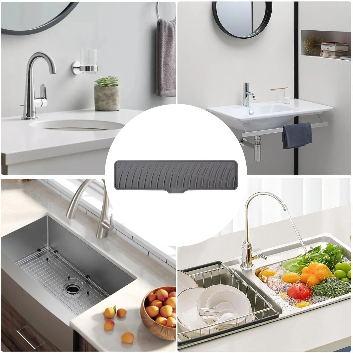 پد سیلیکونی شیرآلات PINKE، محافظ پاشش سینک ظرفشویی، پد آبگیری سیلیکونی دور شیر، سینی قطره گیر دسته شیرآلات، محافظ سینک، پد محافظ پاشش آب شیرآلات توسعه یافته برای پیشخوان پد سیلیکونی شیرآلات PINKE، محافظ پاشش سینک ظرفشویی، پد آبگیری سیلیکونی دور شیر، سینی قطره گیر دسته شیرآلات، محافظ سینک، پد محافظ پاشش آب شیرآلات توسعه یافته برای پیشخوان