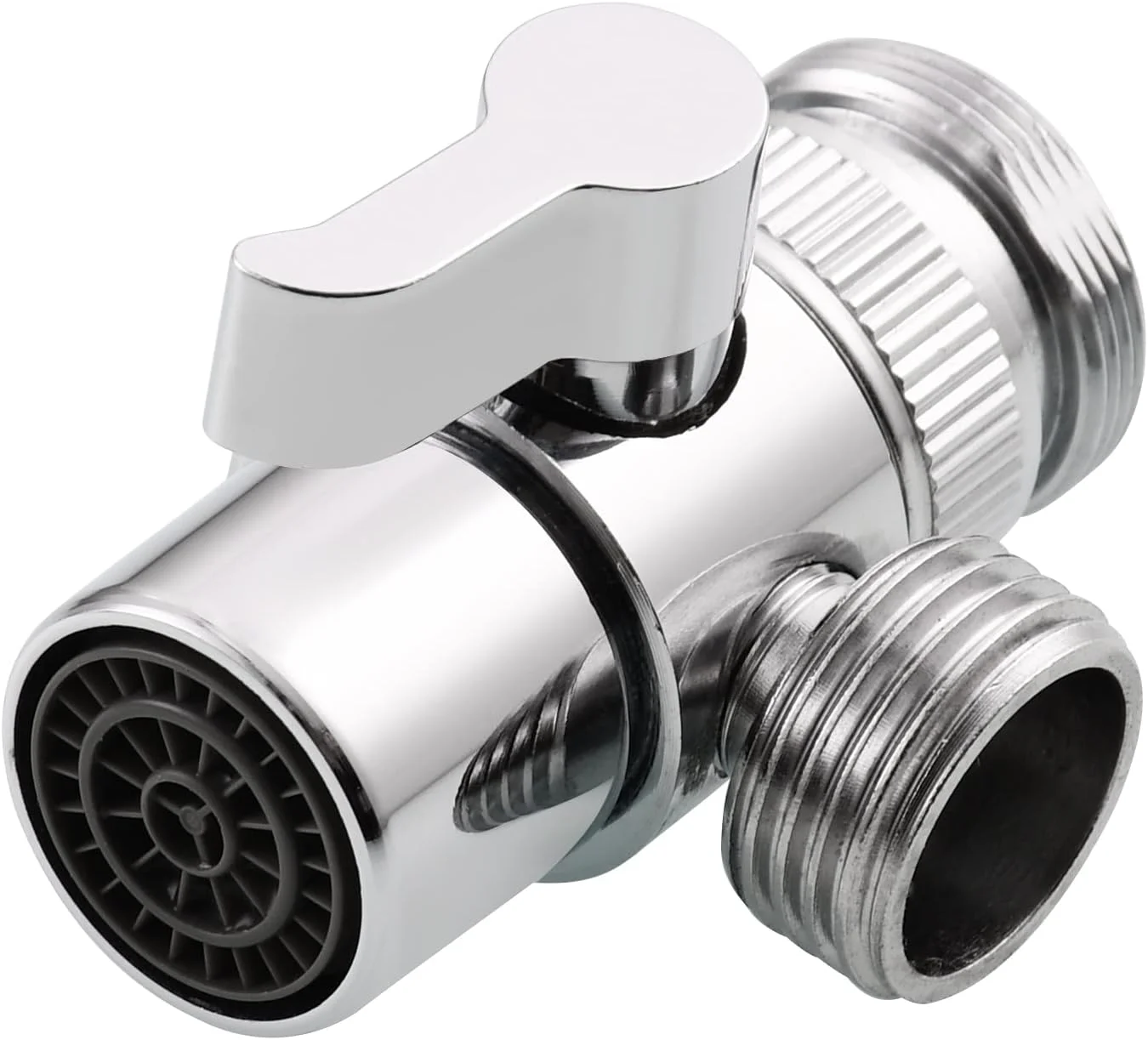 شیر انحرافی برنجی Tecmolog برای شیر سینک آشپزخانه یا شیر روشویی حمام، قطعه تعویضی شیر M22 X M24، SBA021 شیر انحرافی برنجی Tecmolog برای شیر سینک آشپزخانه یا شیر روشویی حمام، قطعه تعویضی شیر M22 X M24، SBA021