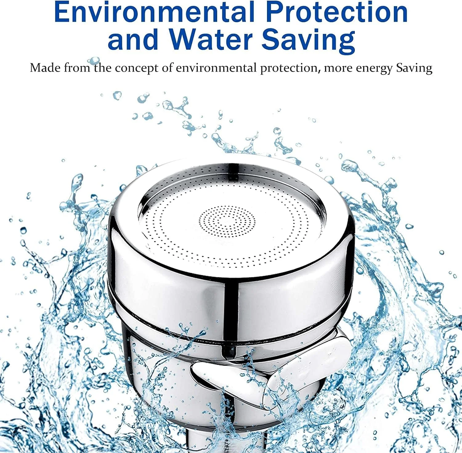 سردوش شیر آشپزخانه Amzuia - سر شیر ضد پاشش 360 درجه چرخان با 3 حالت اسپری، آداپتور جهانی برای سینک آشپزخانه، افزایش دهنده شیر آب صرفه جویی در آب سردوش شیر آشپزخانه Amzuia - سر شیر ضد پاشش 360 درجه چرخان با 3 حالت اسپری، آداپتور جهانی برای سینک آشپزخانه، افزایش دهنده شیر آب صرفه جویی در آب