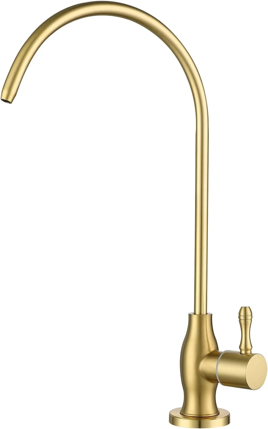 GULICA Drinking Water Purifier Faucet, Commercial Water Filtration Faucet for Under Sink Water Filter System Kitchen Bar Sink Drinking Water Faucet, Drinking Water Dispenser Brushed Gold GULICA Drinking Water Purifier Faucet, Commercial Water Filtration Faucet for Under Sink Water Filter System Kitchen Bar Sink Drinking Water Faucet, Drinking Water Dispenser Brushed Gold