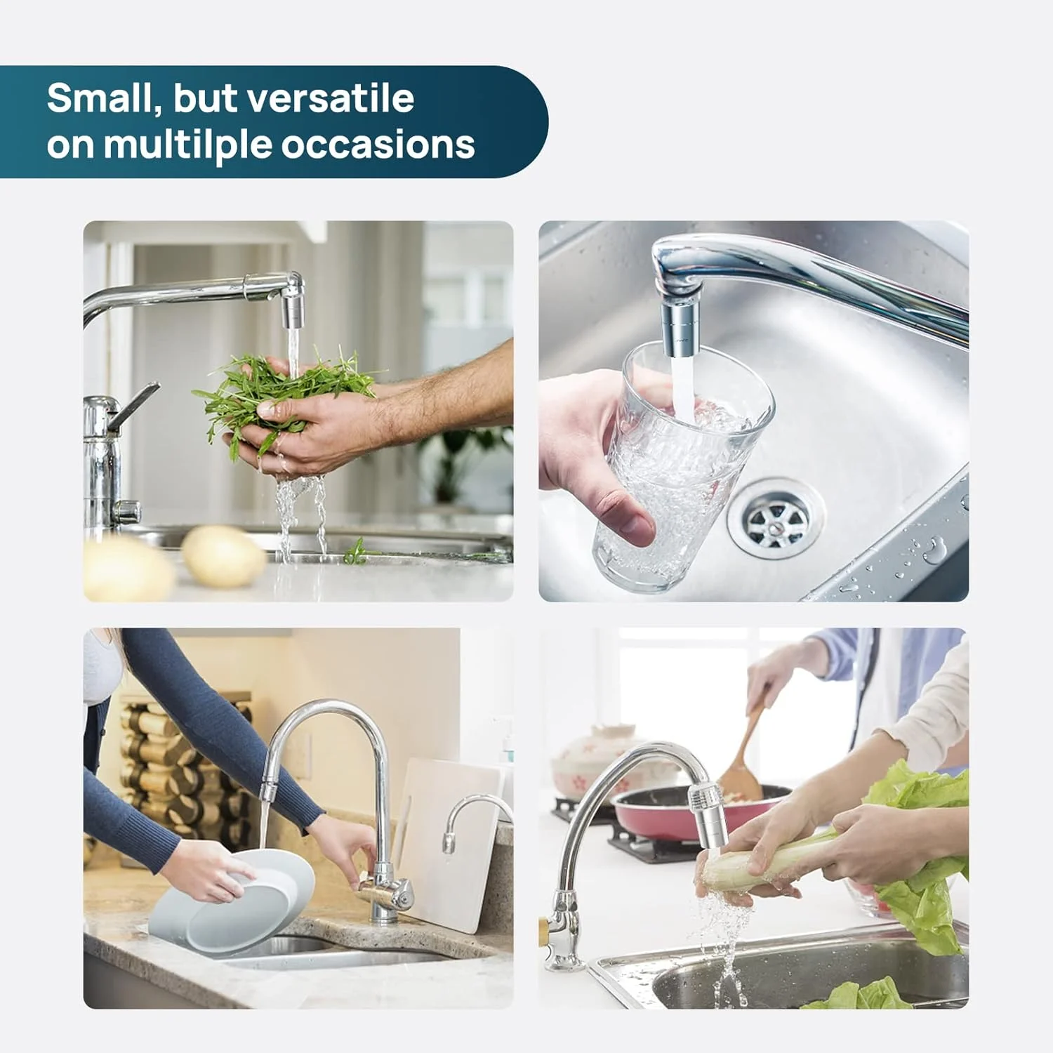 سردوش کاهنده مصرف آب JOMOO، چرخش 360 درجه، ضد پاشش آب، مناسب سینک آشپزخانه، دارای دو حالت جریان آب، مناسب سینک حمام، کروم سردوش کاهنده مصرف آب JOMOO، چرخش 360 درجه، ضد پاشش آب، مناسب سینک آشپزخانه، دارای دو حالت جریان آب، مناسب سینک حمام، کروم