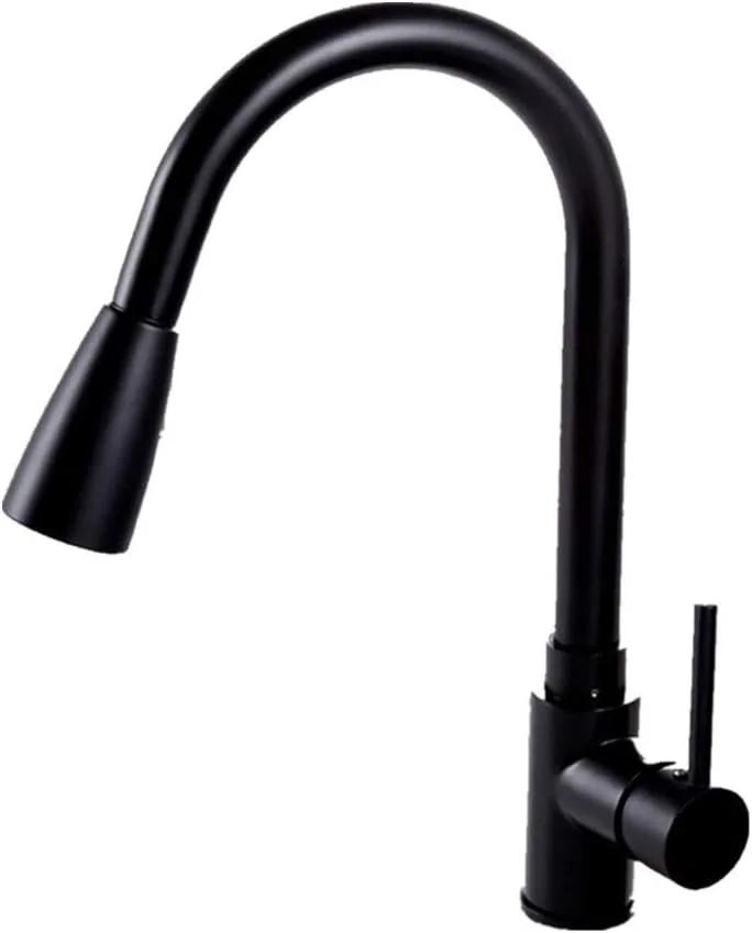 شیر آشپزخانه Ykdd مسی مدل کشویی، شیر آب گرم و سرد، شیر مخلوط کن سینک استیل چرخشی، شیر آب صرفه جویی در مصرف آب، مشکی شیر آشپزخانه Ykdd مسی مدل کشویی، شیر آب گرم و سرد، شیر مخلوط کن سینک استیل چرخشی، شیر آب صرفه جویی در مصرف آب، مشکی